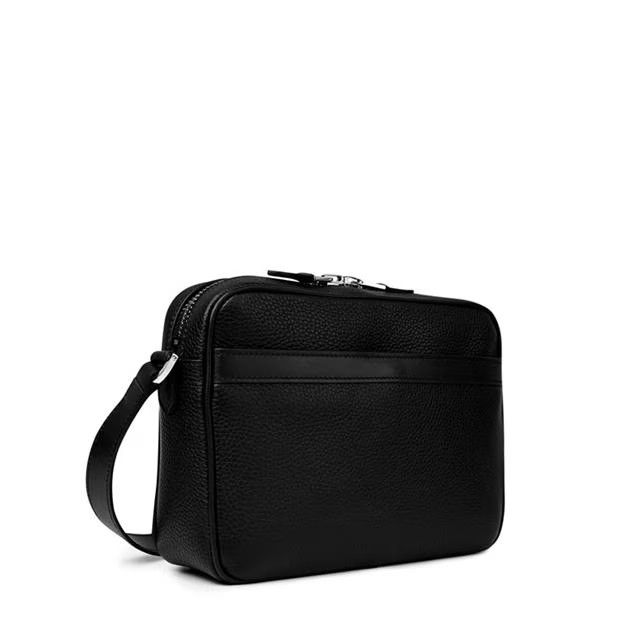 Tom Ford o1g2r1mq0724 Size: OS / Leather Messenger Bag in Black Size ONE SIZE - 2 Thumbnail