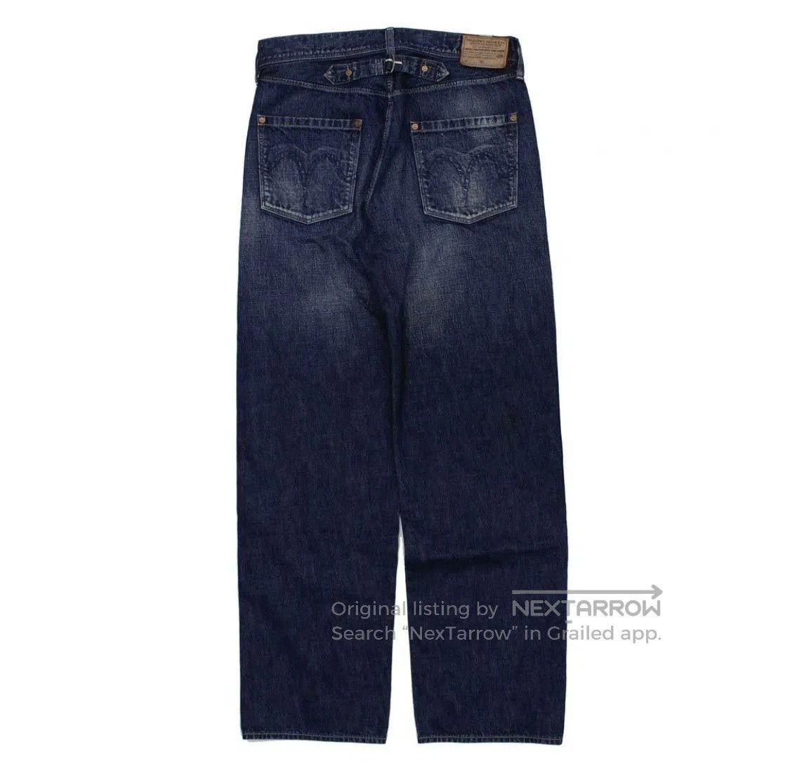 Pherrow's PHERROWS 10.5OZ Washed Jeans W30. Size US 30 / EU 46 - 2 Thumbnail