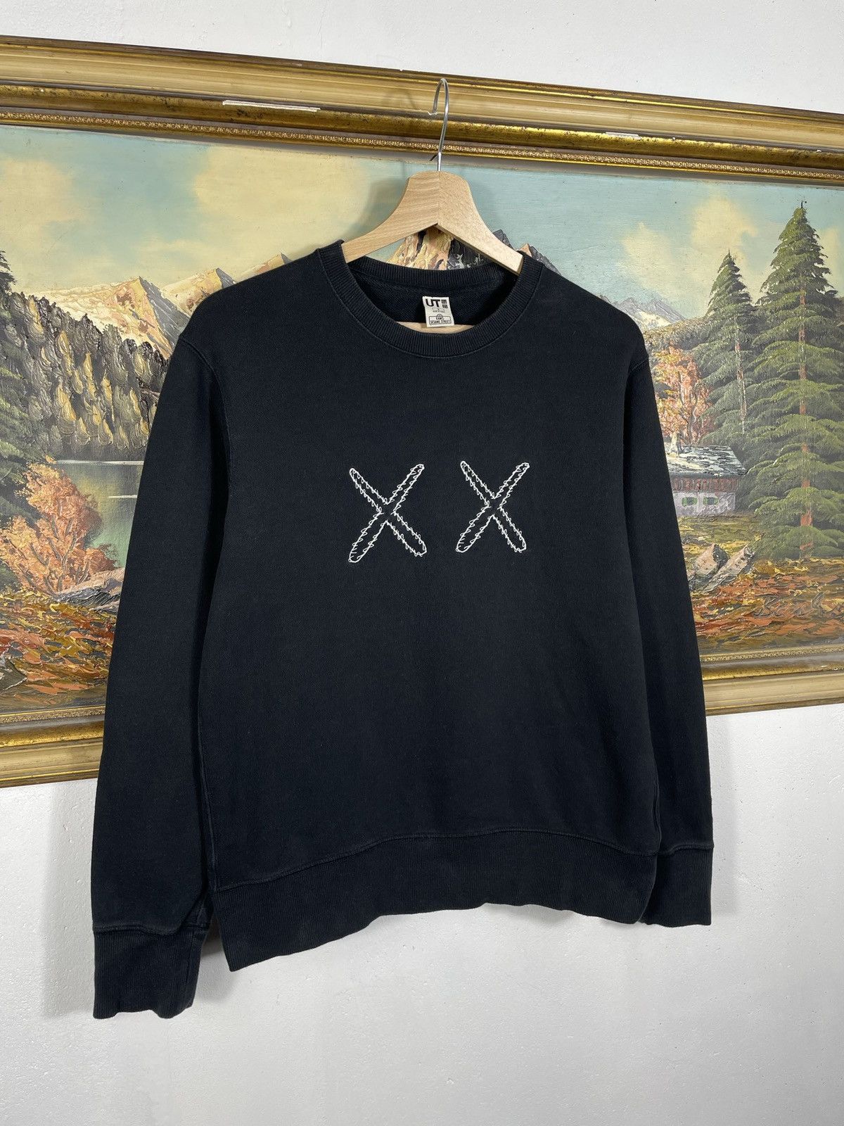Japanese Brand × Kaws × Uniqlo Kaws x Uniqlo Sesame Street Hoodie Japanese Baggy Loose Size US S / EU 44-46 / 1 - 4 Thumbnail