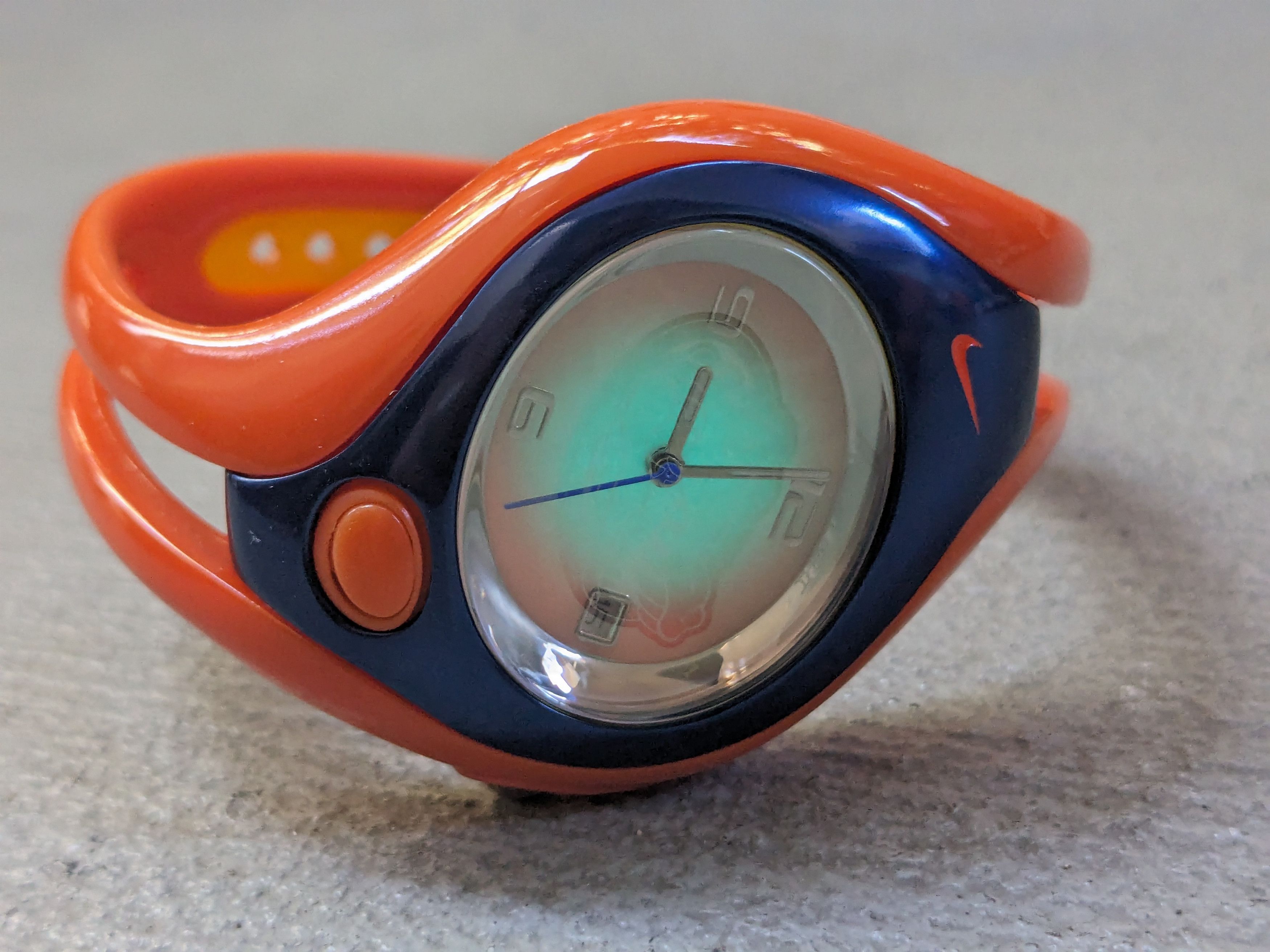 Nike × Vintage Vintage Nike Watch Florida University Orange Rubber Digital Size ONE SIZE - 2 Thumbnail