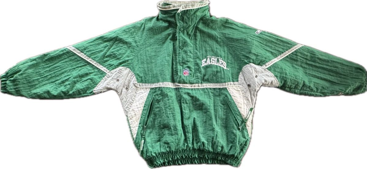 NFL × Vintage 90's Philadelphia Eagles Starter Kelly Green NFL Jacket Size US M / EU 48-50 / 2 - 1 Thumbnail