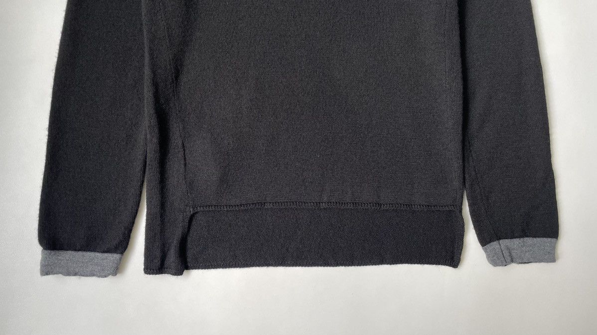 Comme des Garcons ‘Drown’ Instarsia Knit Wool Sweater Size US L / EU 52-54 / 3 - 12 Thumbnail