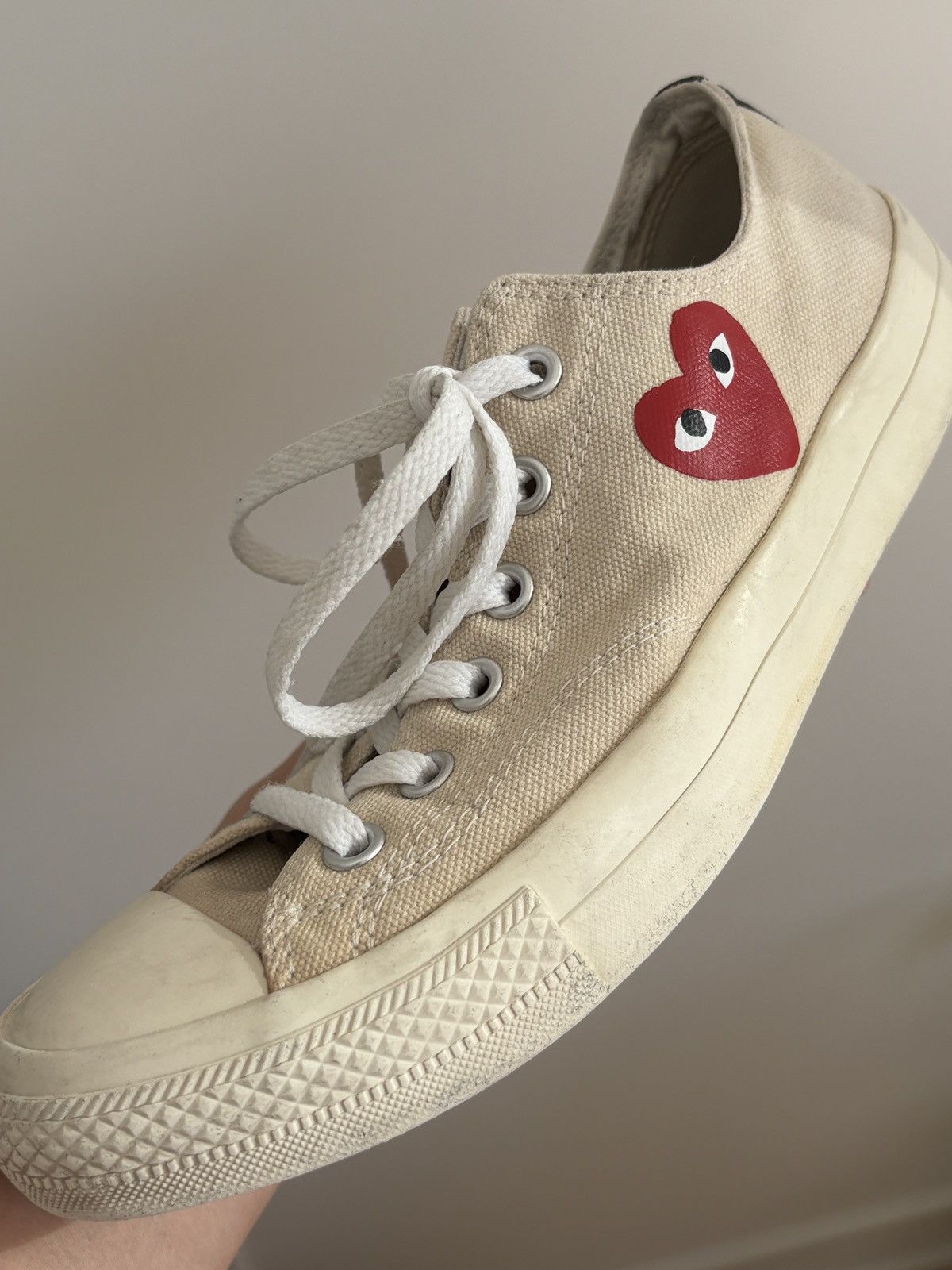 スニーカー COMME des GARCONS SNEAKER (AZK126001 WHITE) Comme Des Garcons Play Comme Des Garcons Play Man Sneakers