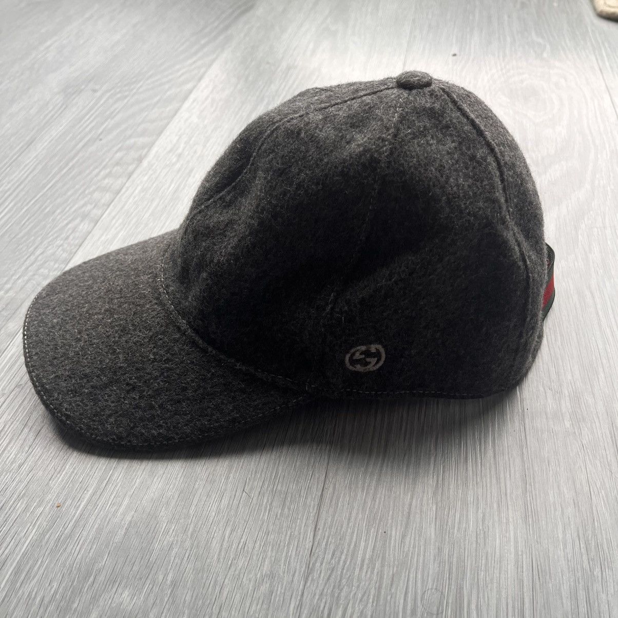 Gucci Gucci Archive Wool Baseball Cap Size ONE SIZE - 3 Thumbnail