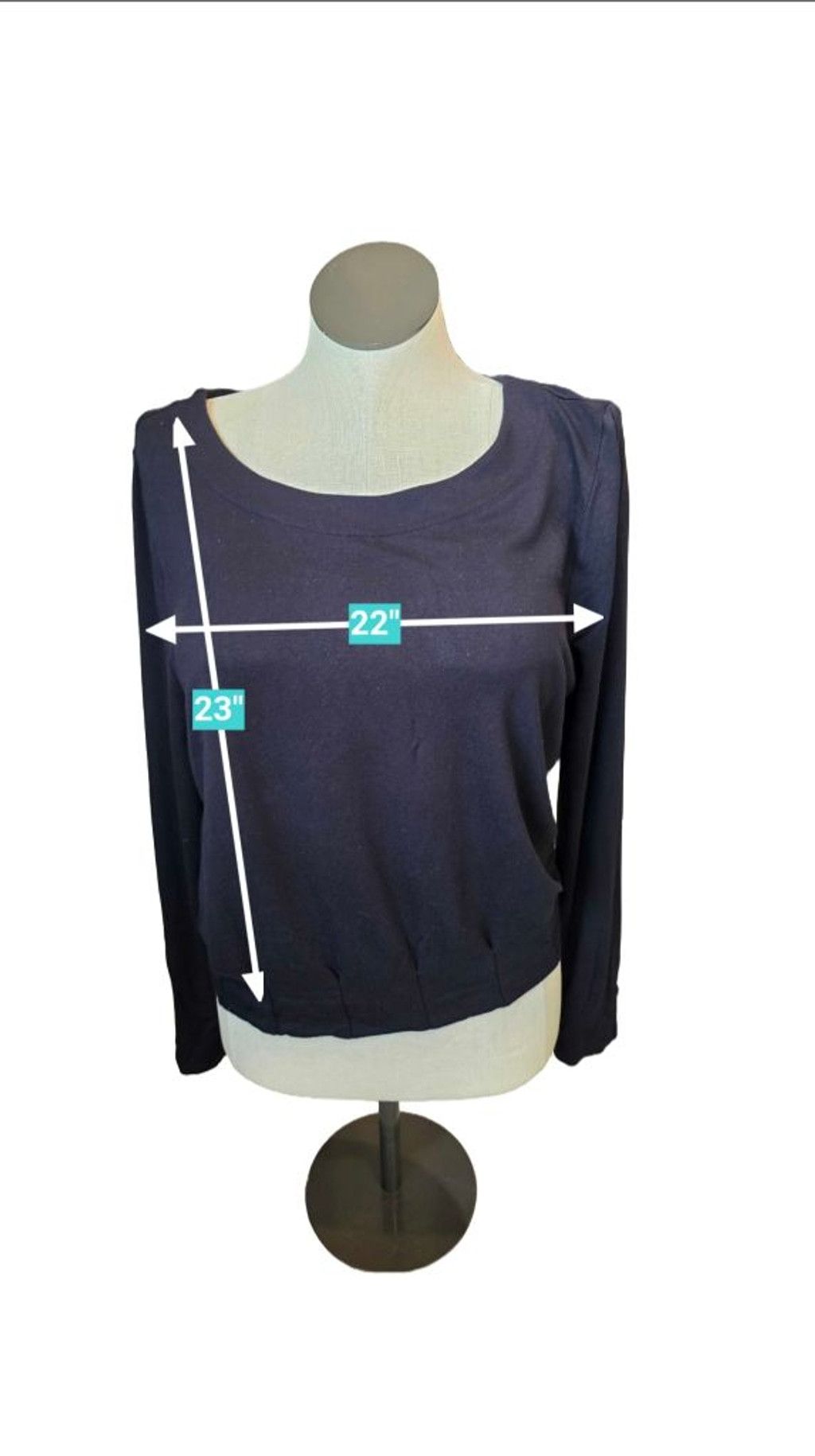 Other Women's Cabi Long Sleeve Black Sweater Size Large Size L / US 10 / IT 46 - 4 Thumbnail