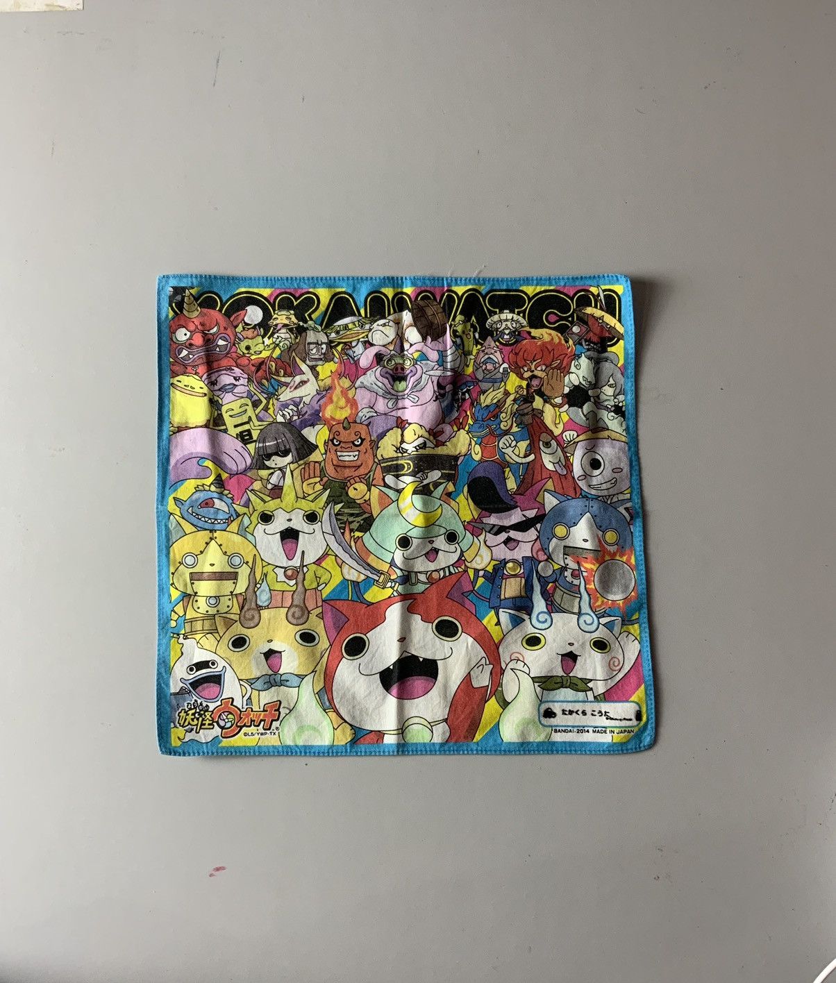 Japanese Brand Vintage Bandai Japan Made Cartoon Handkerchief Size ONE SIZE - 1 Thumbnail