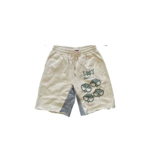 LOST INTRICACY LOST Intricacy MITT Cream & Green Shorts Size US 32 / EU 48 - 1 Preview
