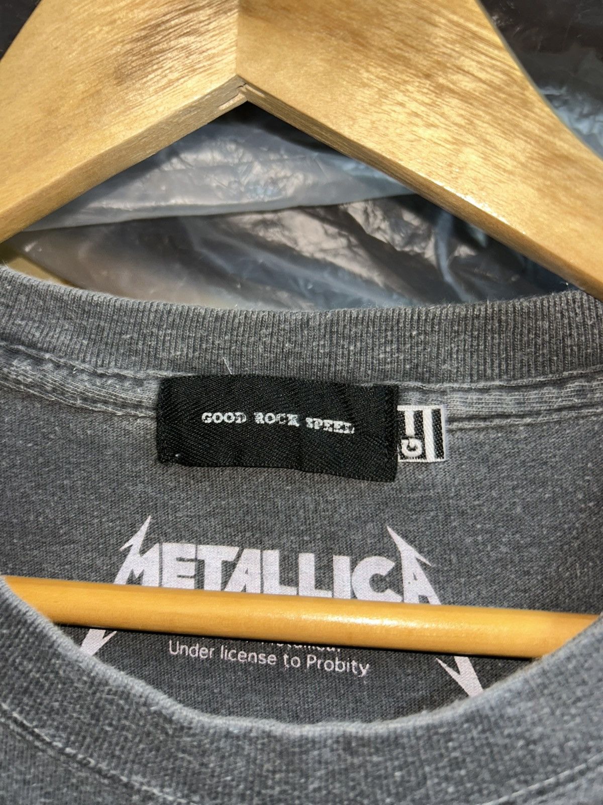 Metallica Good Speed Rock Japanese Brand Master Of Puppets Tee Size US L / EU 52-54 / 3 - 8 Thumbnail