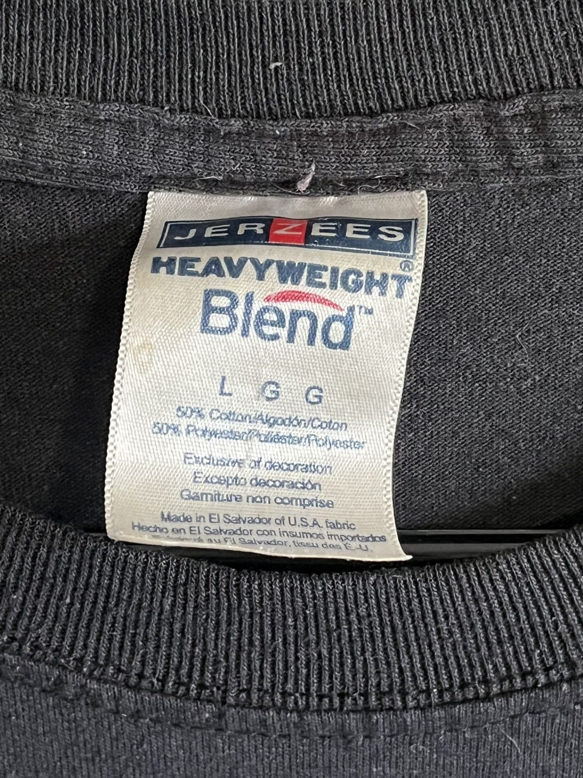 Lucky Brand 2000s Lucky Brand Jerky Promo Tee – Jerzees Heavyweight Size US L / EU 52-54 / 3 - 4 Thumbnail
