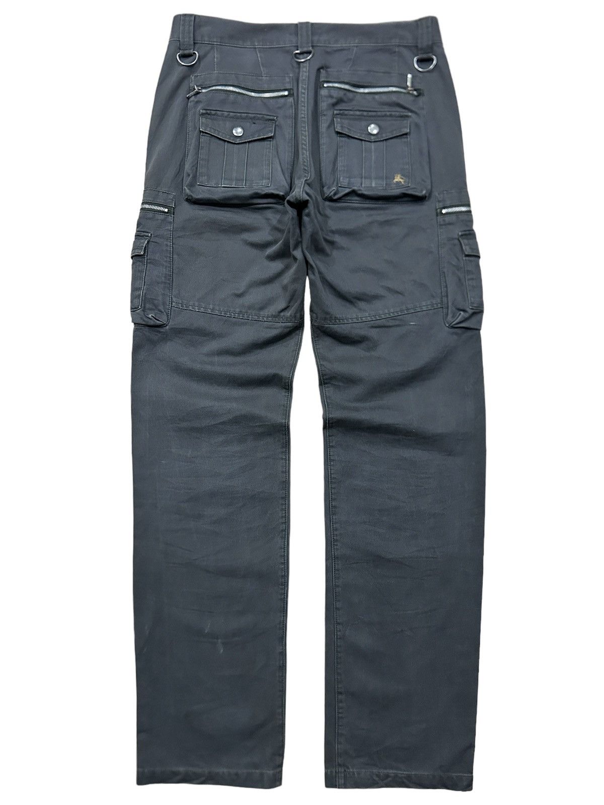Burberry × Designer Vintage Burberry Cargo Multi Pocket y2k Size US 31 - 9 Thumbnail