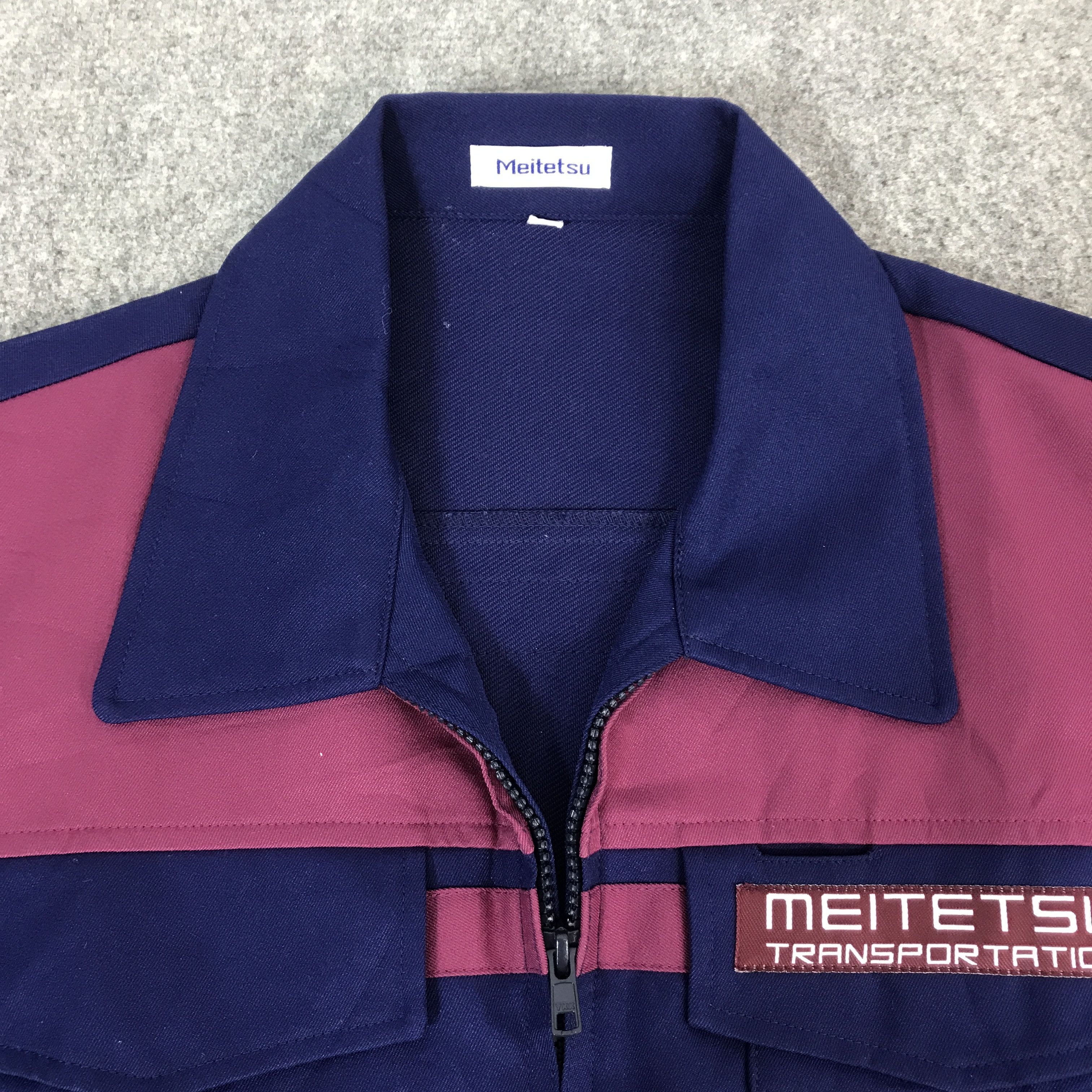 Japanese Brand MEITETSU TRANSPORTATION JAPAN UNIFORM JACKET K65B16 Size US M / EU 48-50 / 2 - 6 Thumbnail