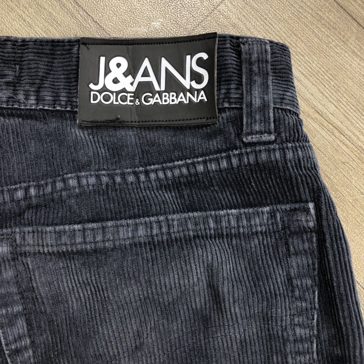Dolce & Gabbana × Vintage Vintage Dolce & Gabbana Luxury Corduroy Wide Pants Size US 27 - 11 Thumbnail