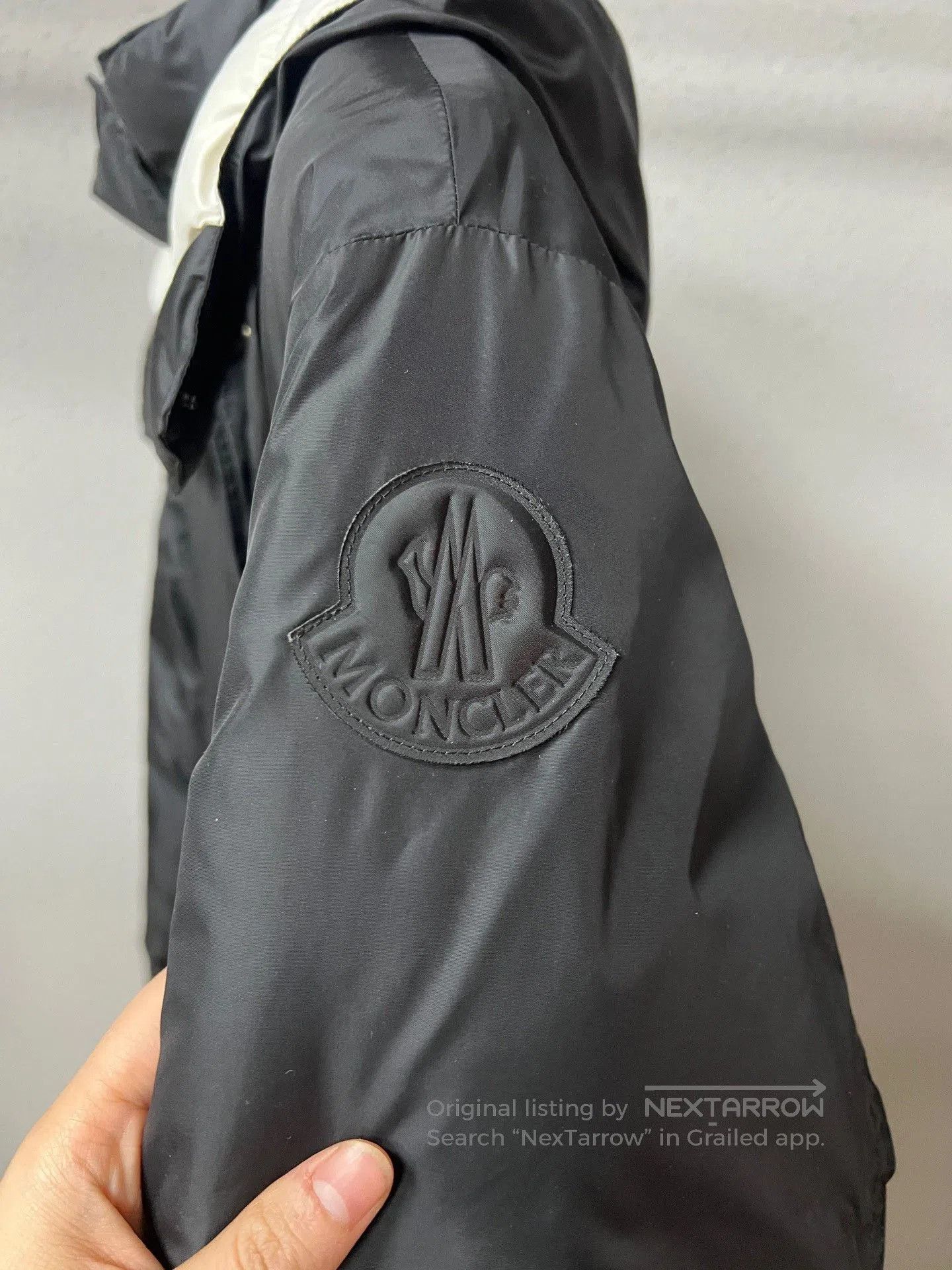 Moncler Moncler Slogan Down Jacket. Size XS / US 0-2 / IT 36-38 - 3 Thumbnail
