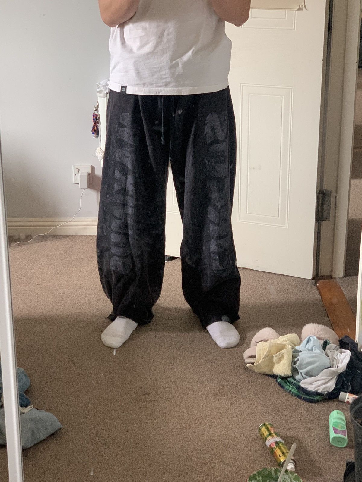 Travis Scott 2024 Utopia Tour Circus Maximus Joggers Size US 32 / EU 48 - 4 Thumbnail