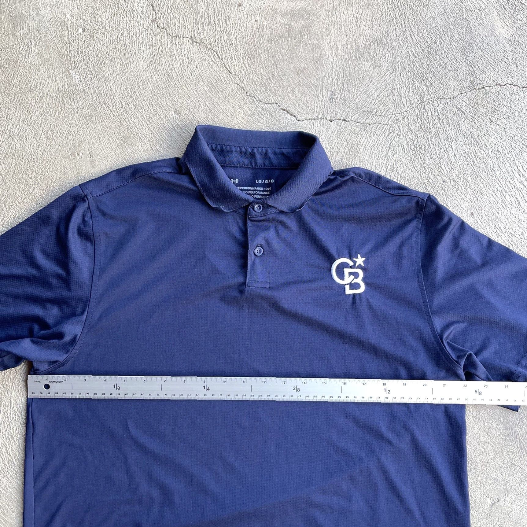 Under Armour Under Armour Shirt Men Large Blue Short Sleeve Polo Stretch The Performance Golf Size US L / EU 52-54 / 3 - 7 Thumbnail
