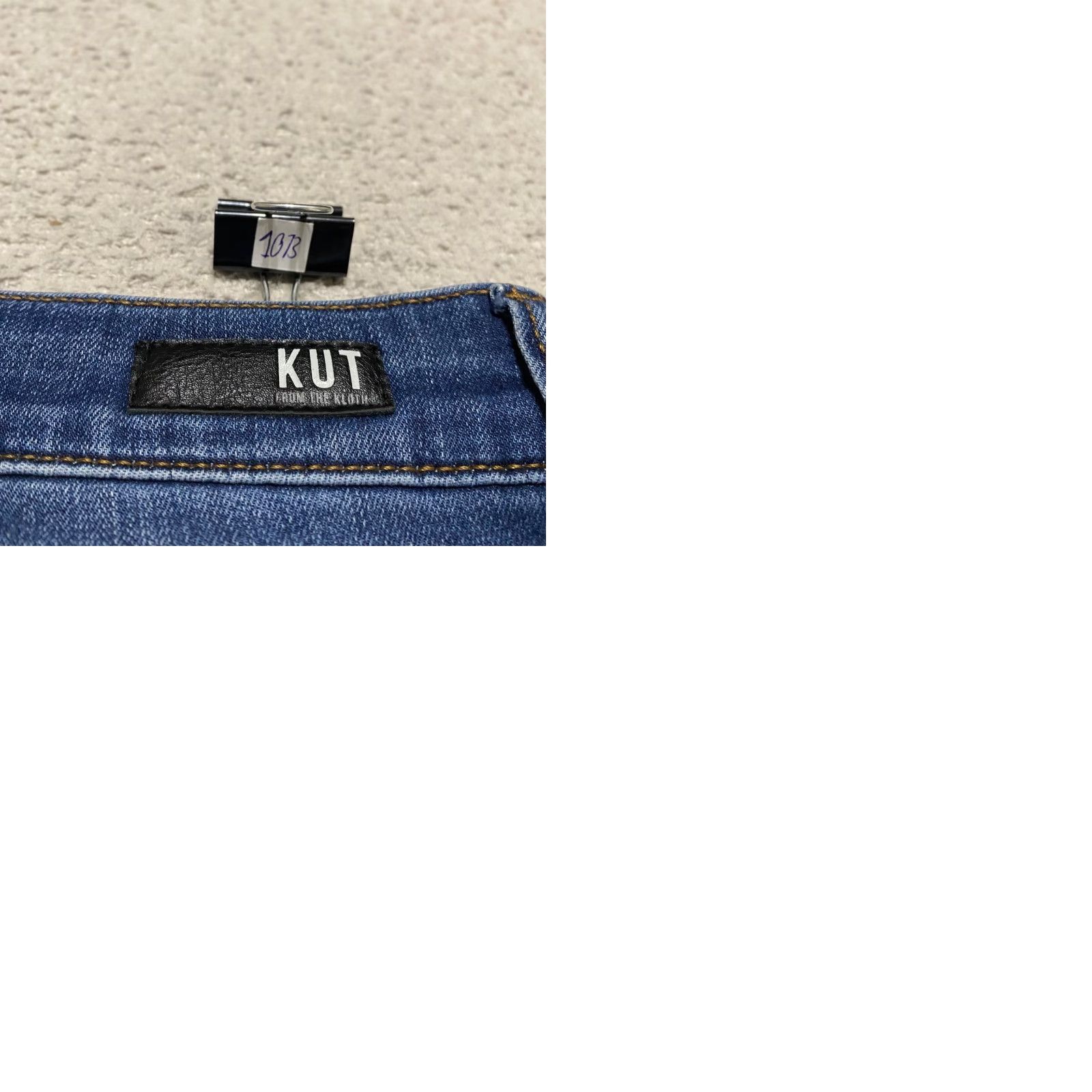 Vintage VINTAGE KUT Womens Jeans Blue Denim High Rise Connie Skinny 8 Regular 27in Inseam 27in 5-Pocket Design Womens Size 30" / US 8 / IT 44 - 9 Thumbnail