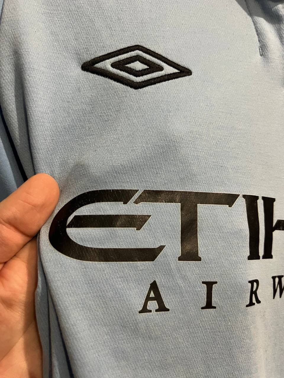 Umbro 2012/13 MANCHESTER CITY #16 AGUERO HOME SOCCER JERSEY SHIRT Size US M / EU 48-50 / 2 - 7 Thumbnail