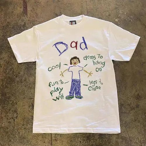Other Street washed retro trend boy print t-shirt Size US M / EU 48-50 / 2 - 3 Thumbnail