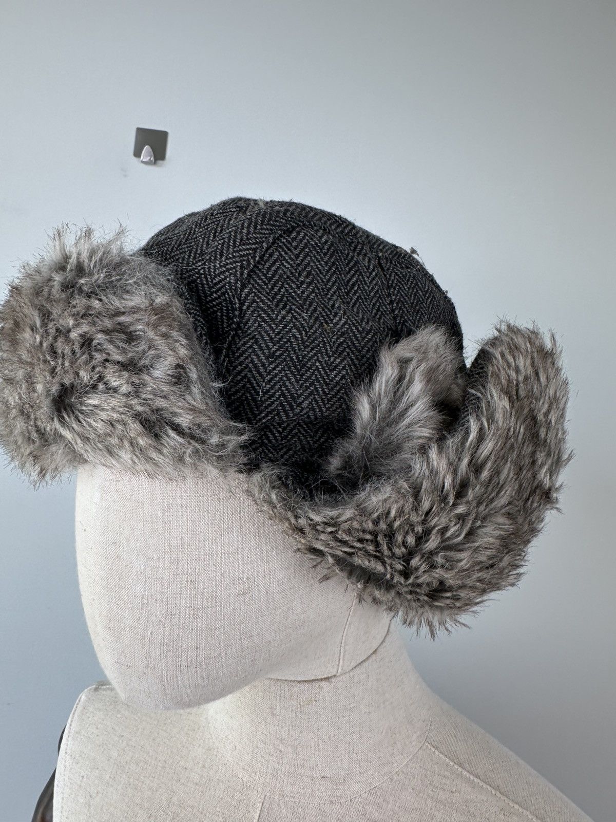 Vintage Y2k Vintage Mohair Ushanka Hat Size ONE SIZE - 2 Thumbnail