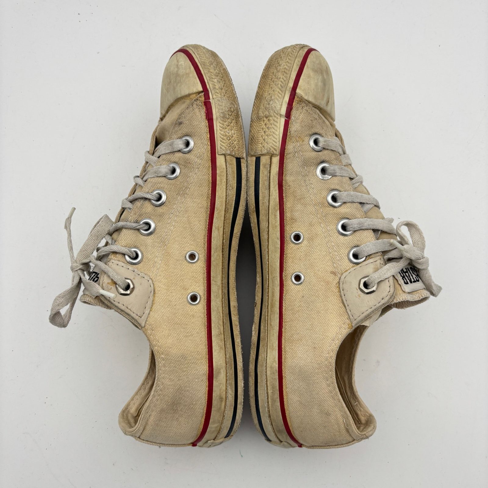 Converse Vintage 90s Converse Chuck Taylor Low Sneakers Men's 8 White Size US 8 / EU 41 - 7 Thumbnail