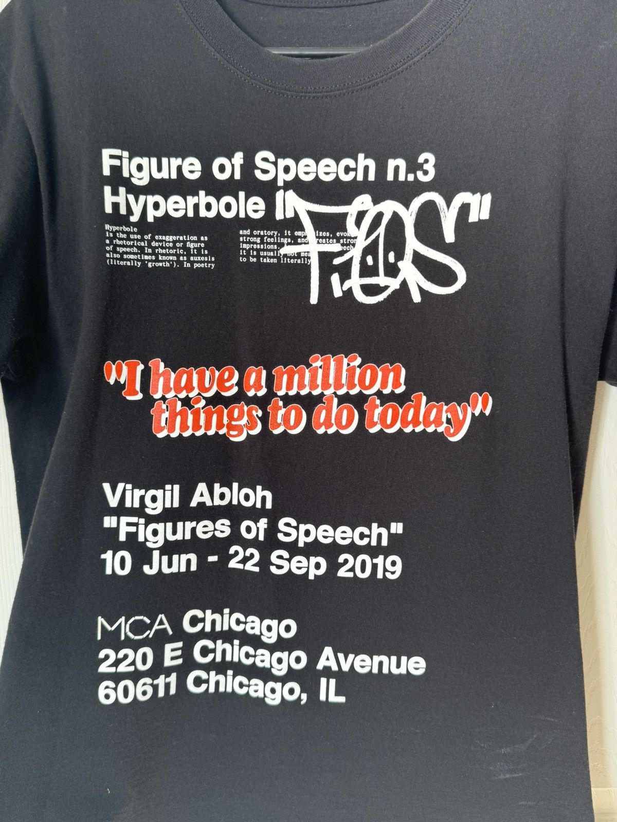Off-White Off-White “Figure of Speech” MCA pop-up Size US M / EU 48-50 / 2 - 3 Thumbnail