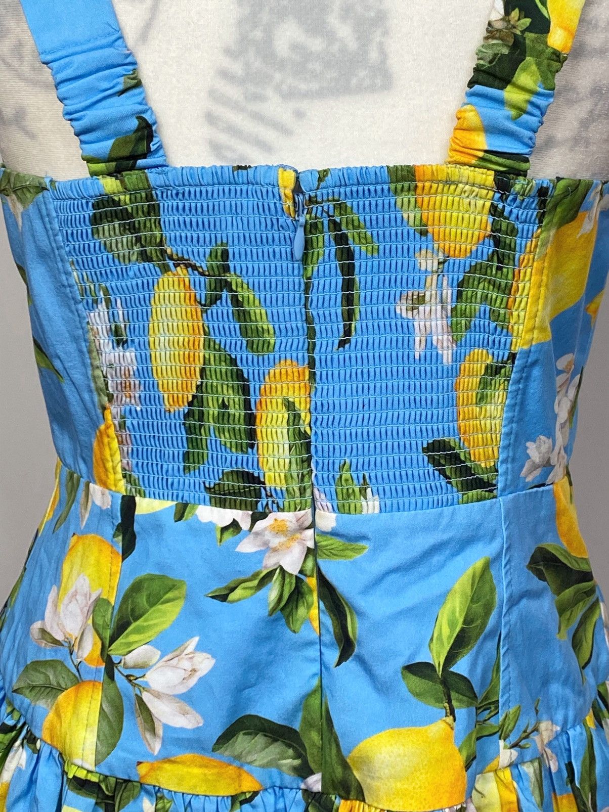L'AGENCE L'AGENCE Lemon Print Corset Minidress size 8 Size M / US 6-8 / IT 42-44 - 11 Thumbnail