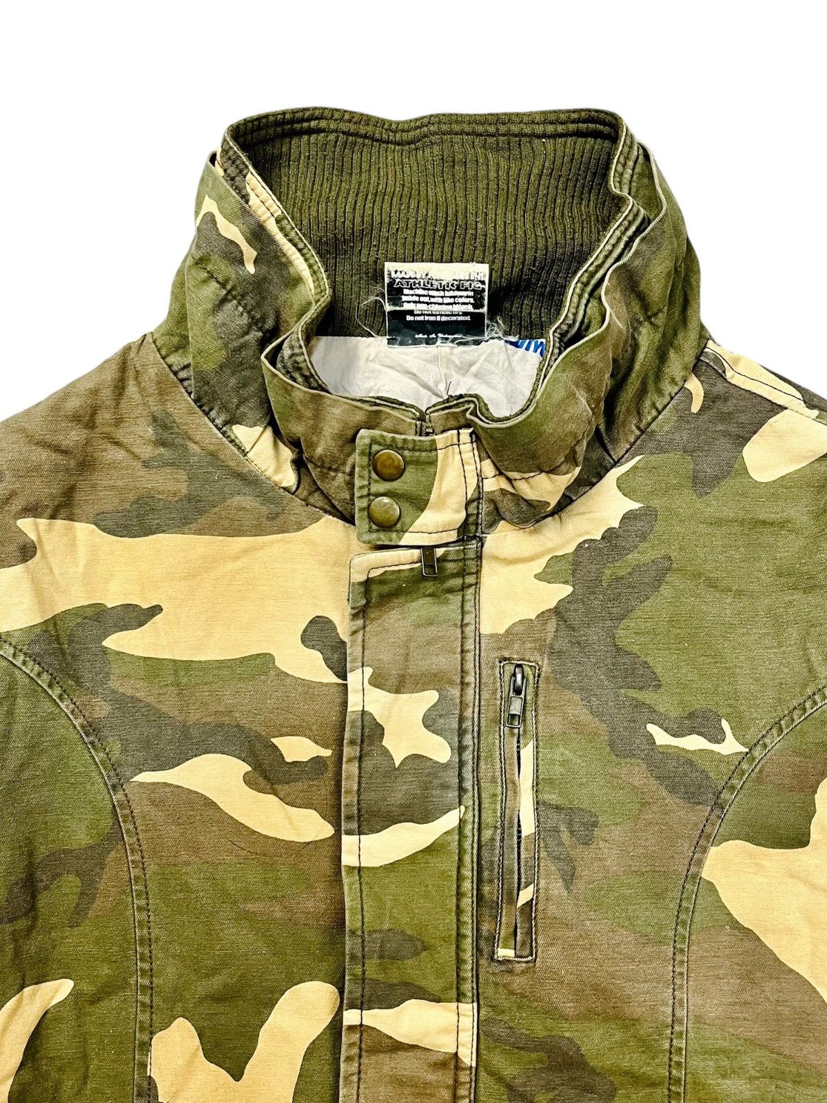 If Six Was Nine 2000s Athletic Fig - Infantry Camo Bono Jacket Size US M / EU 48-50 / 2 - 6 Thumbnail
