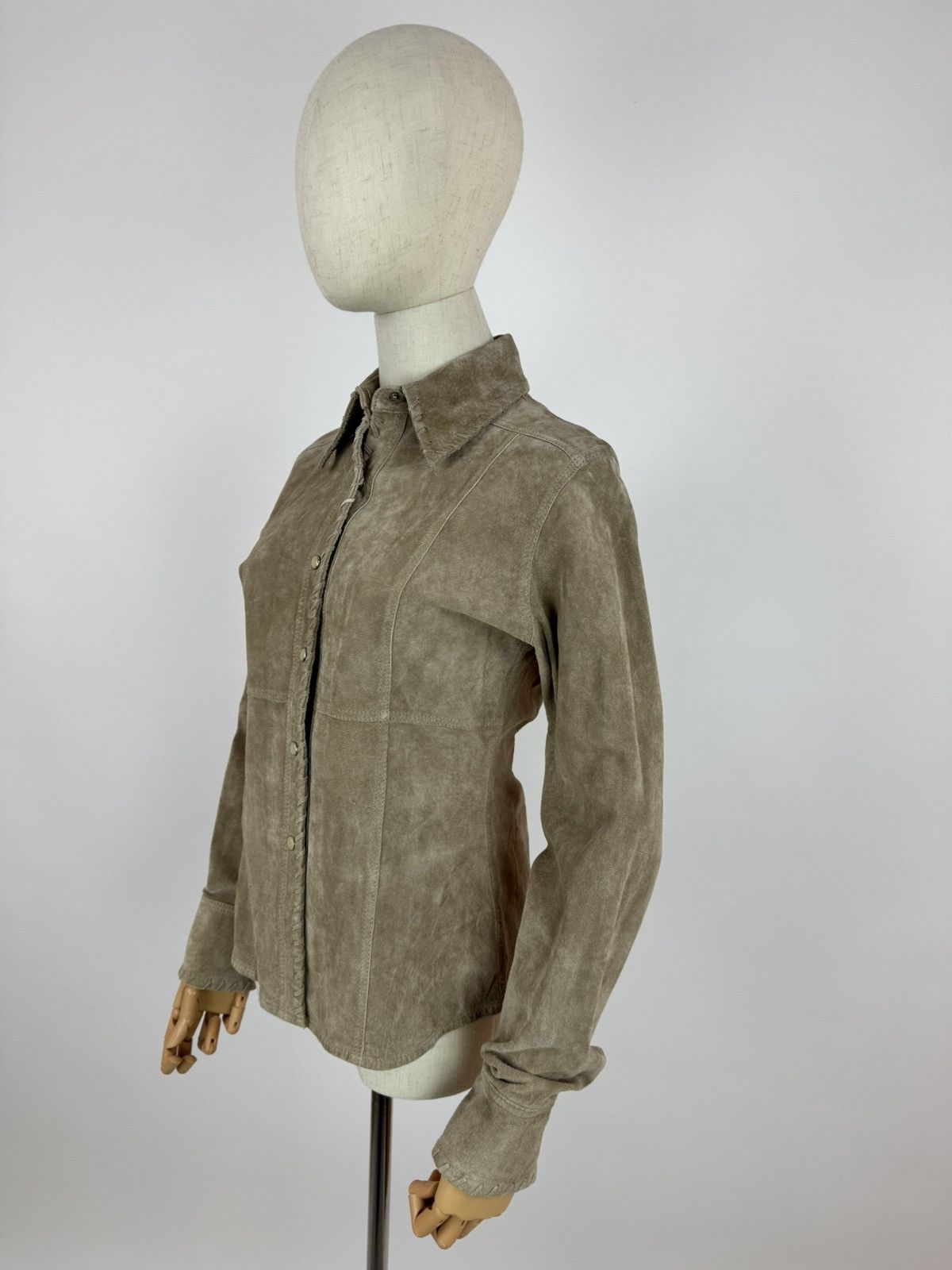 Other Wallis leather overshirt jacket western cowgirl style sz 40 Size M / US 6-8 / IT 42-44 - 2 Thumbnail