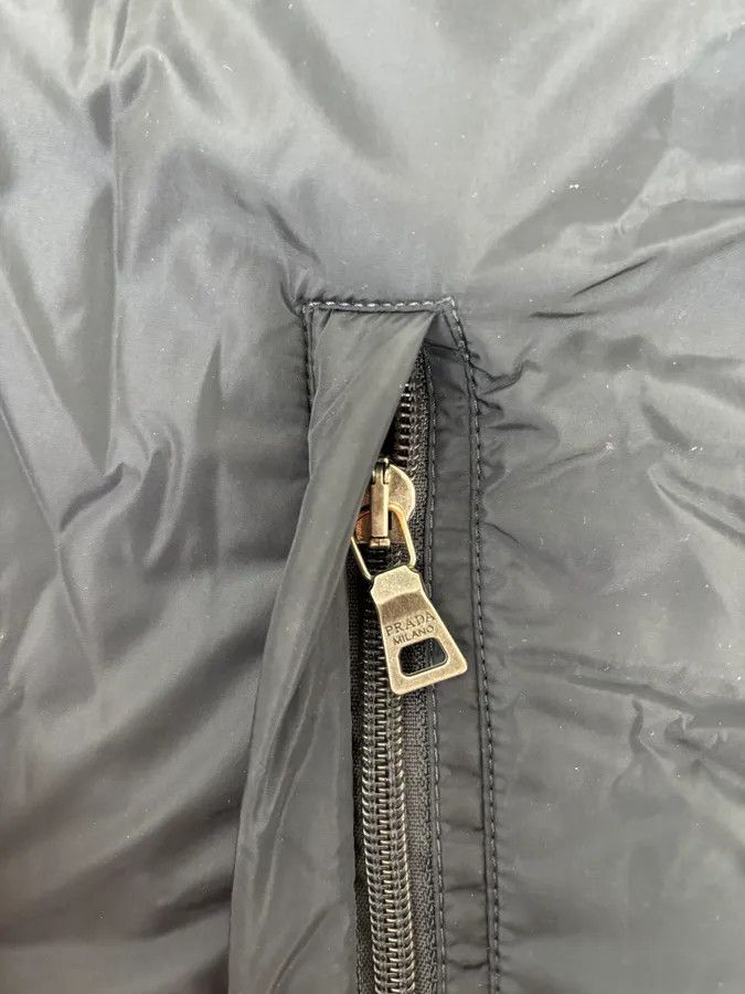 Prada 2000s Prada Navy Linea Rossa Windbreaker Jacket Size US M / EU 48-50 / 2 - 9 Thumbnail