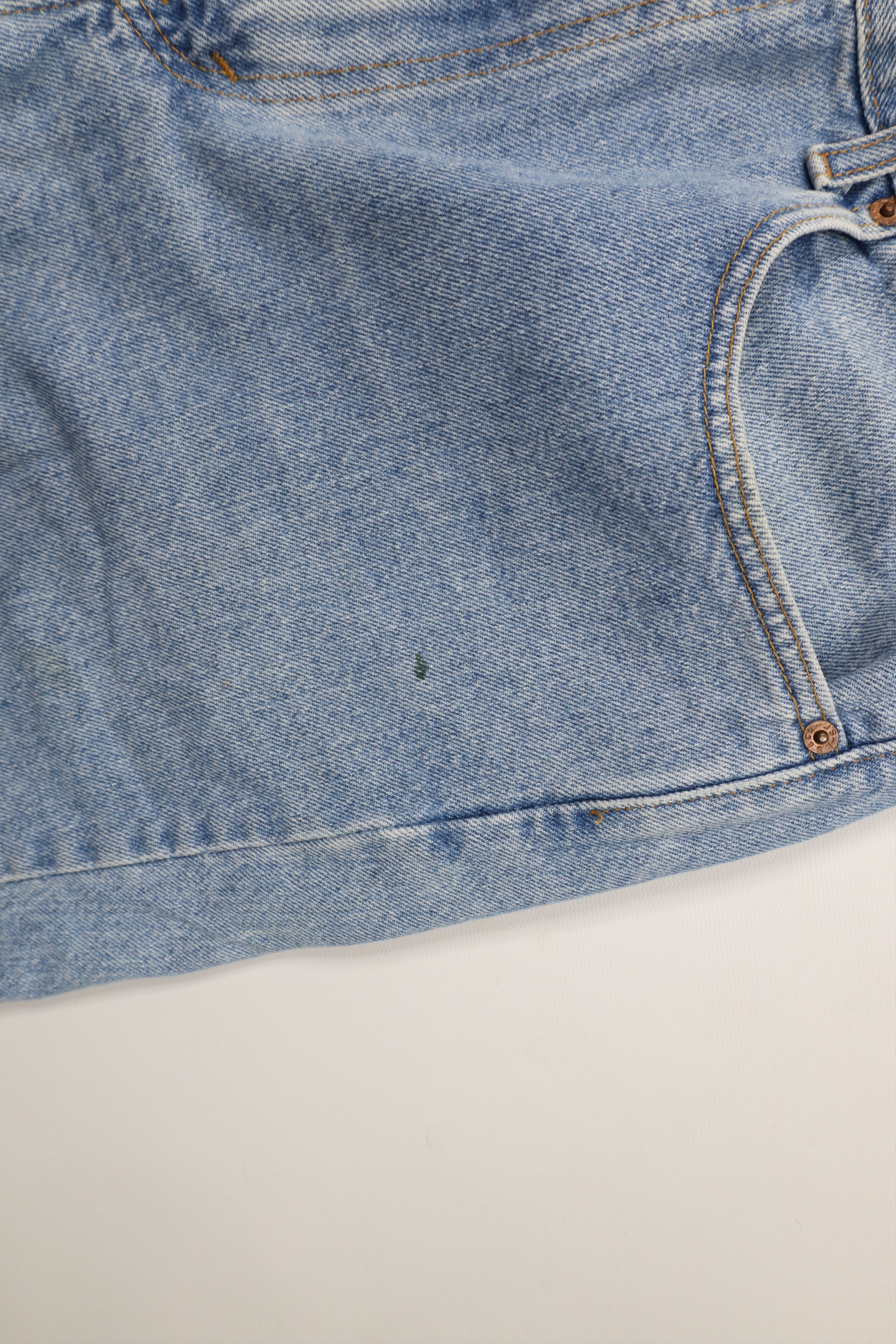 Levi's × Vintage Vintage Y2K 2002 Levis 505 Regular Fit Denim Jean Shorts USA Size US 38 / EU 54 - 5 Thumbnail