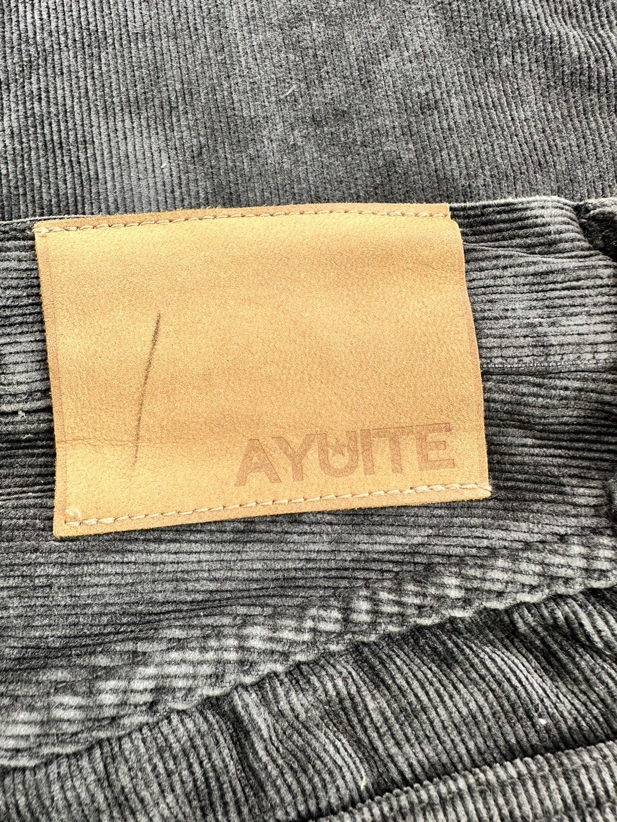 Japanese Brand Rare AYUITE Japanese Brand Heavy Cudroy Flare Jeans Size US 32 / EU 48 - 9 Thumbnail