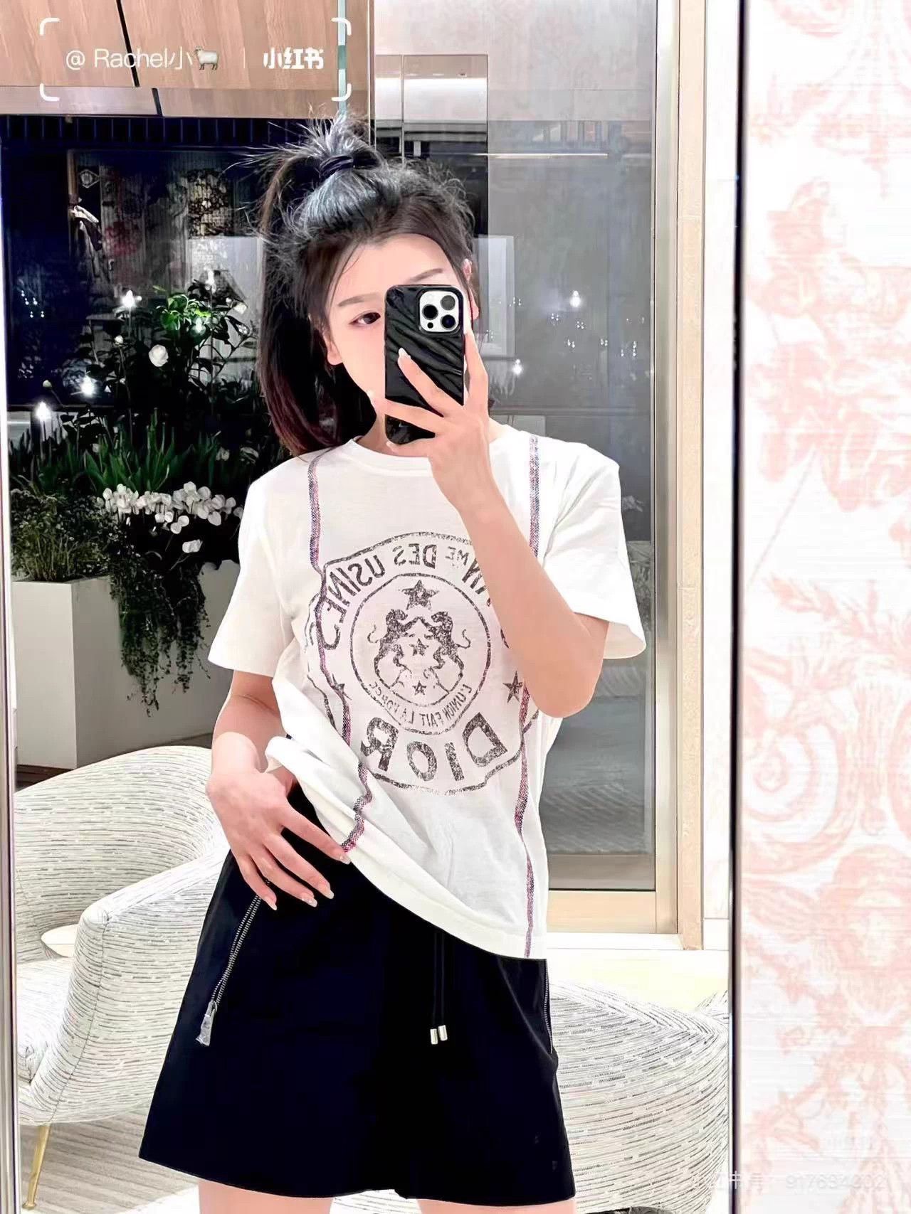 Dior Dior XS New Short Sleeve Tee Logo Size XS / US 0-2 / IT 36-38 - 6 Thumbnail