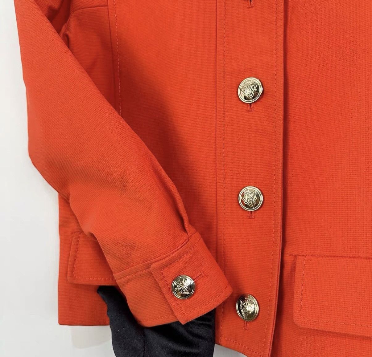 Gucci Gucci Runway Hermes Orange Cashmere Coat J42 Size M / US 6-8 / IT 42-44 - 3 Thumbnail
