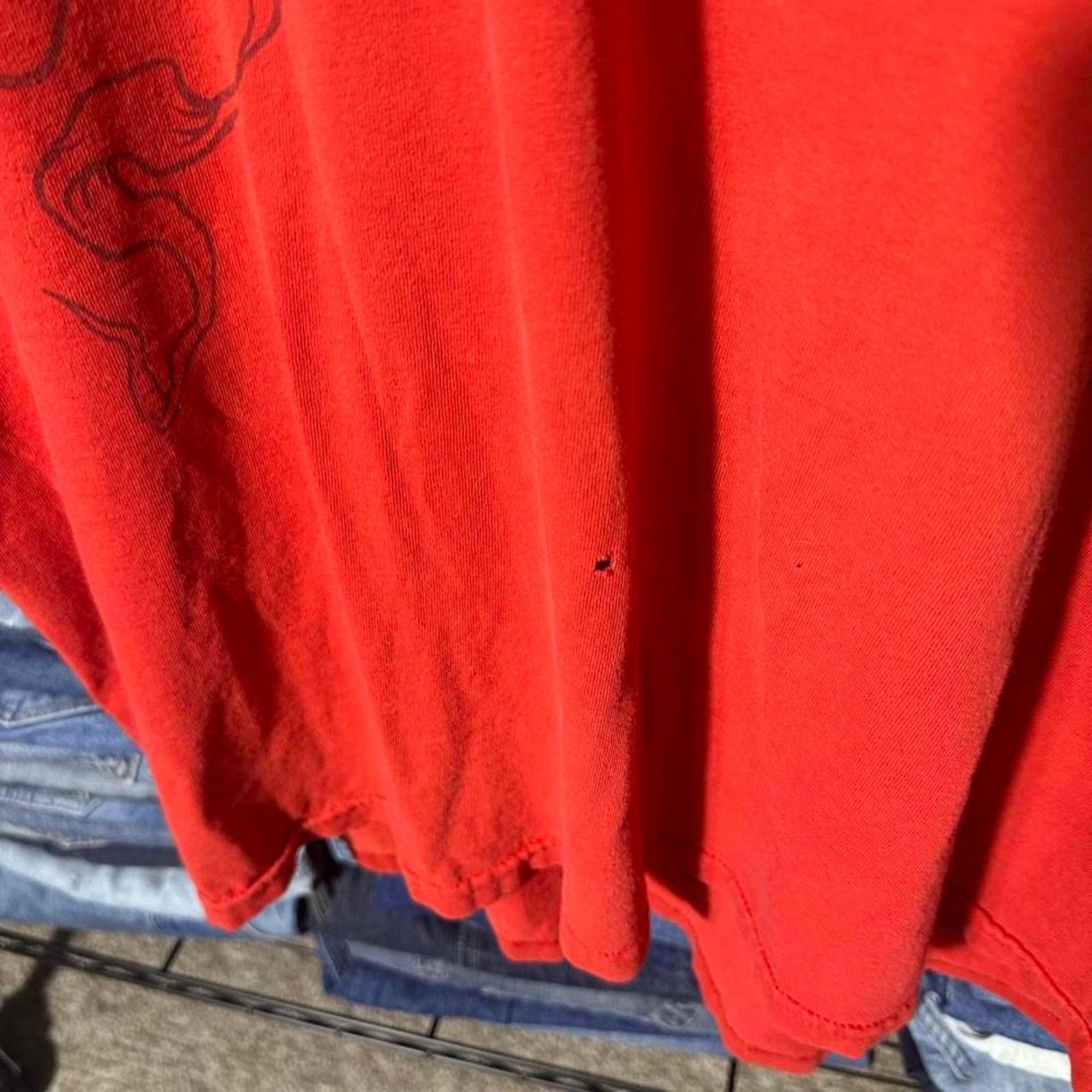 Alstyle Y2K Grunge USA Bald Eagle Tee Men 2XL Red Black Shirt Size US XXL / EU 58 / 5 - 4 Thumbnail