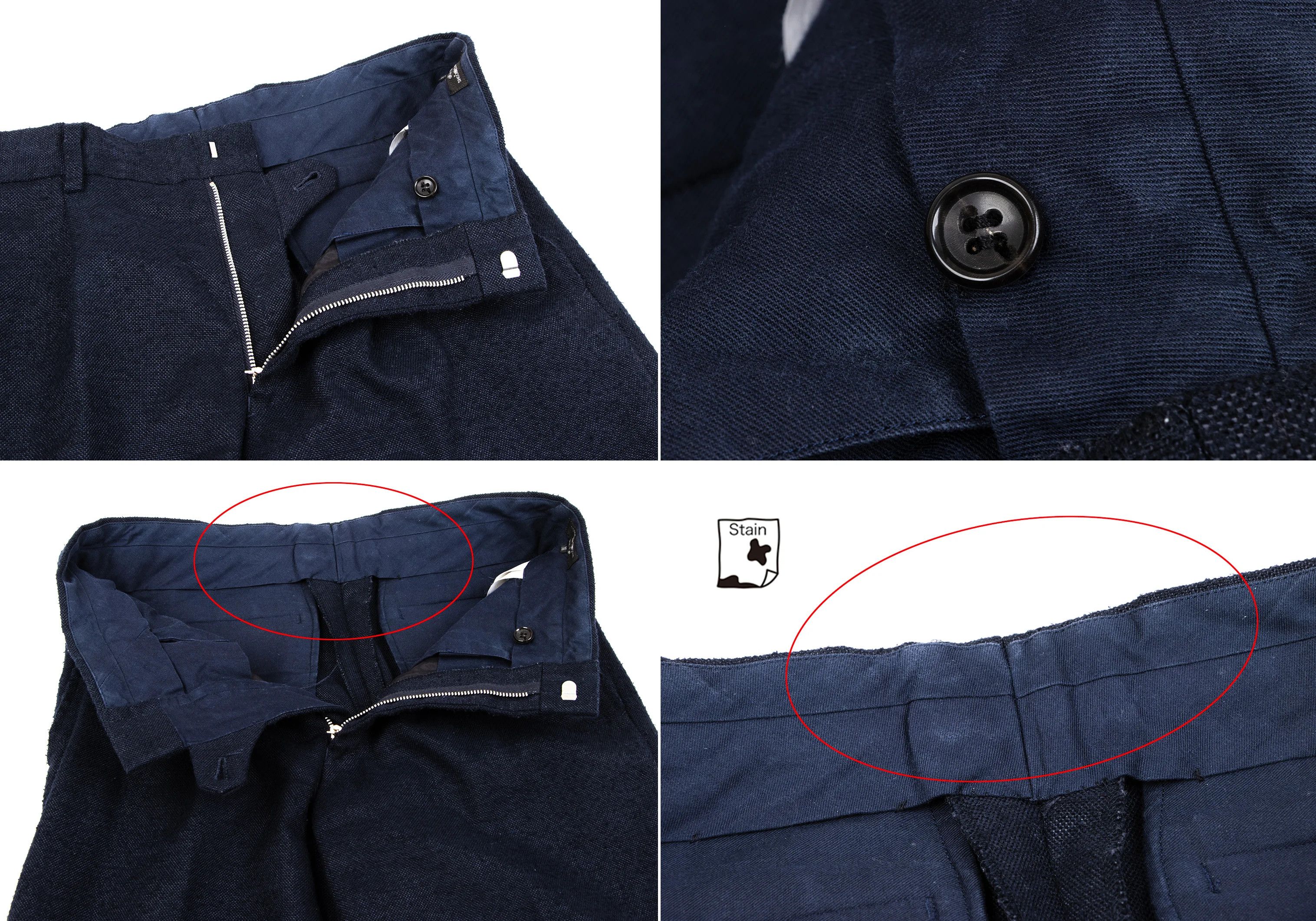 Comme des Garcons Homme Plus Polyester Blazer and Pants Set in Navy, Size M Size US M / EU 48-50 / 2 - 12 Thumbnail