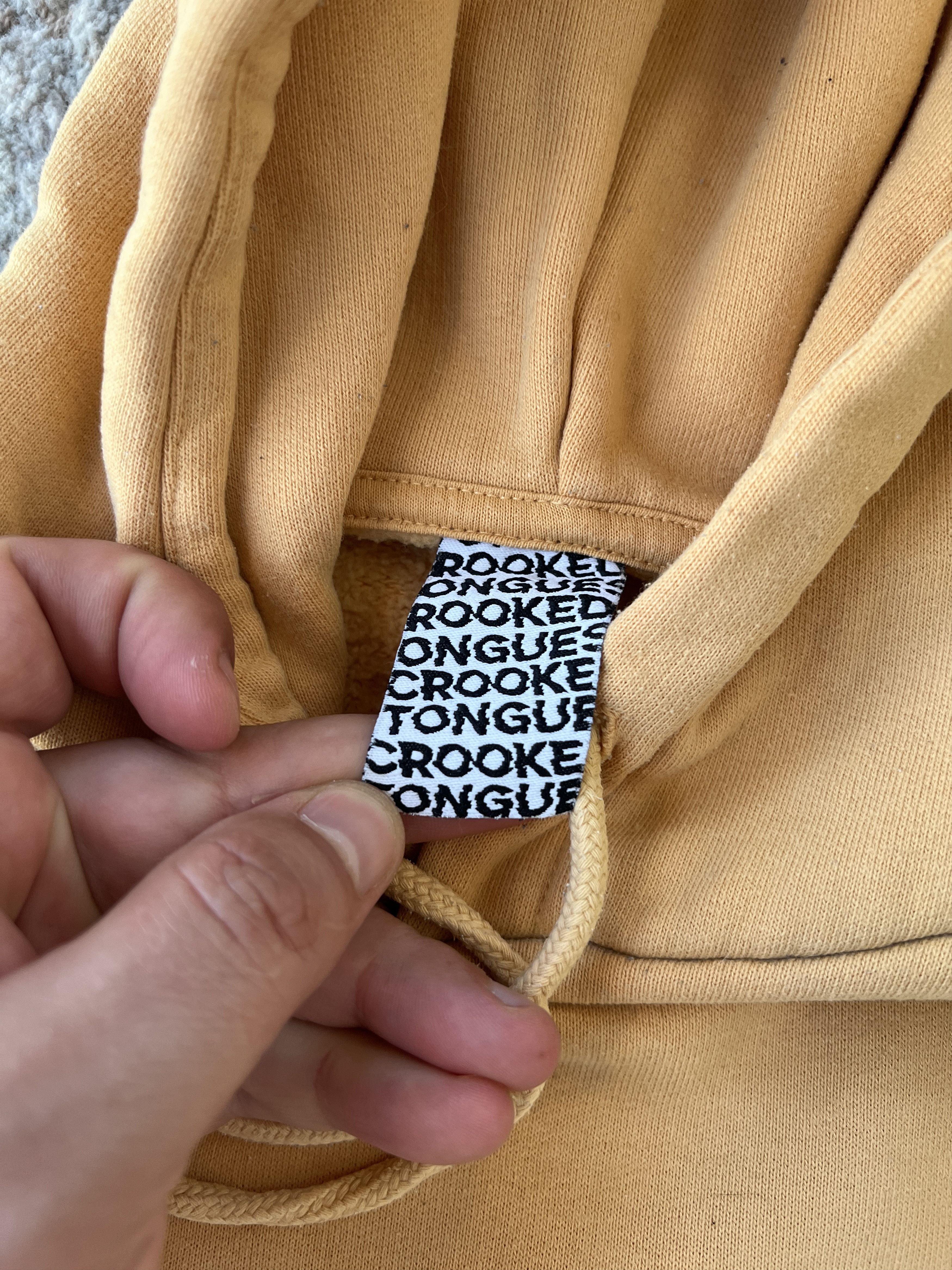 Vintage Crooked Tongues The World Is Ours Hoodie Size US XS / EU 42 / 0 - 3 Thumbnail
