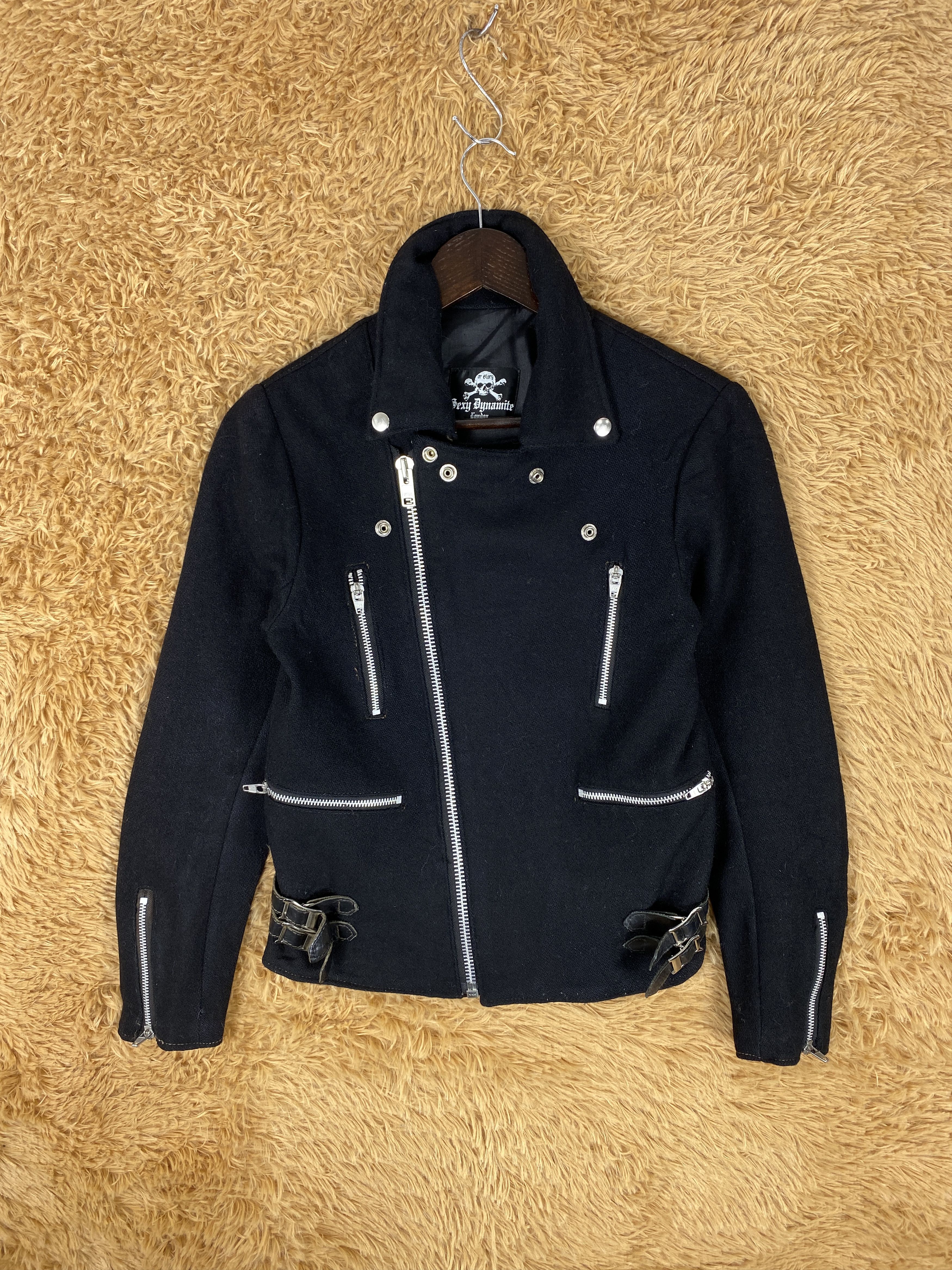 image of Avant Garde x Vintage Sexy Dynamite Jacket in Black, Men's (Size Small)