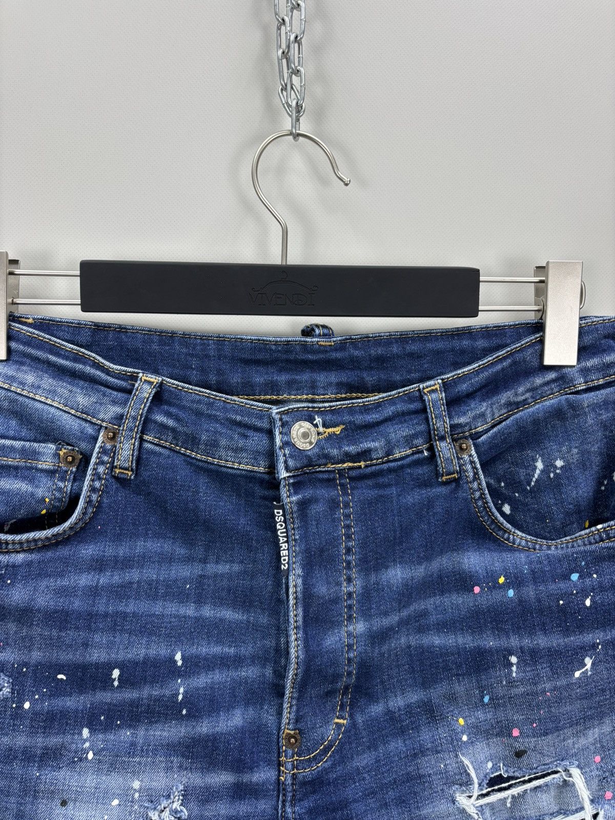 Dsquared2 Mens denim shorts Dsquared2 Size 44 Color Blue Size US 32 / EU 48 - 3 Thumbnail