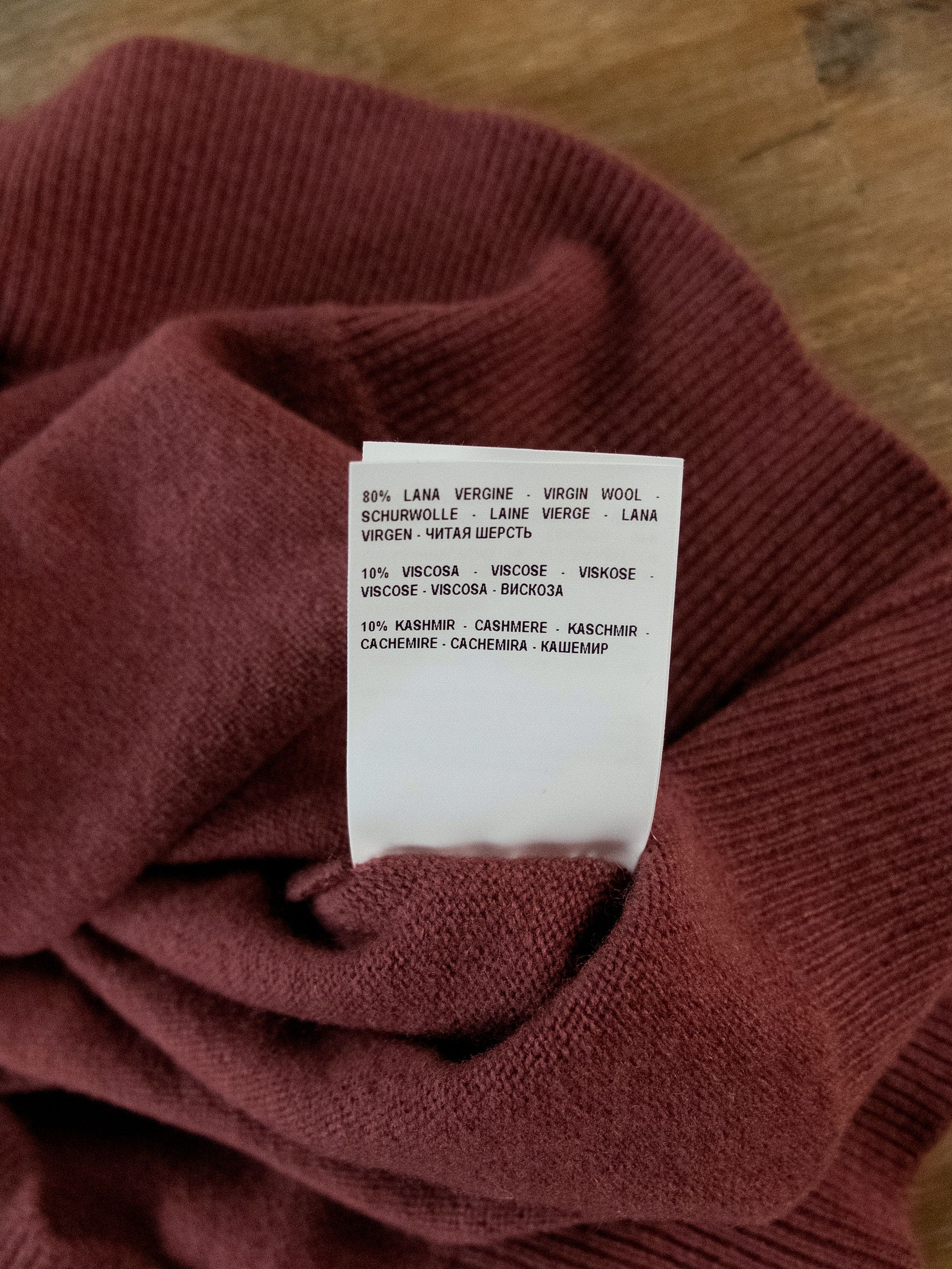 Gran Sasso GRAN SASSO dusty rose crewneck wool cashmere sweater 3XL Size US XXL / EU 58 / 5 - 6 Thumbnail