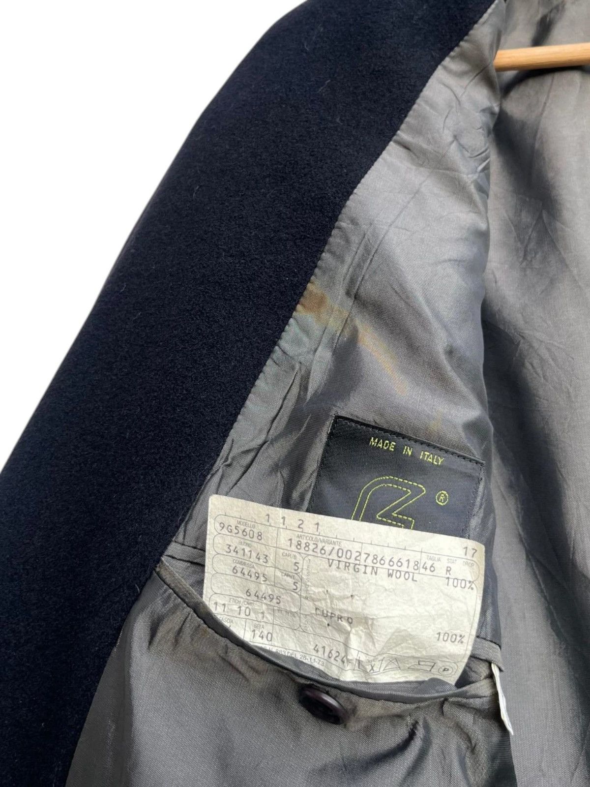 Zanella Giorgio Zanella Double Breasted Virgin Wool Coat Size US S / EU 44-46 / 1 - 17 Thumbnail