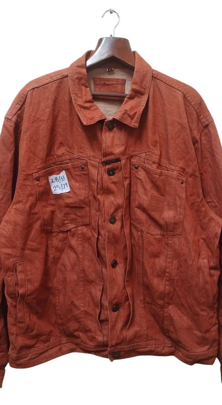 Marithe + Francois Girbaud Marithe Francois Girbaud Denim Jacket Oversized Size US XXL / EU 58 / 5 - 2 Thumbnail