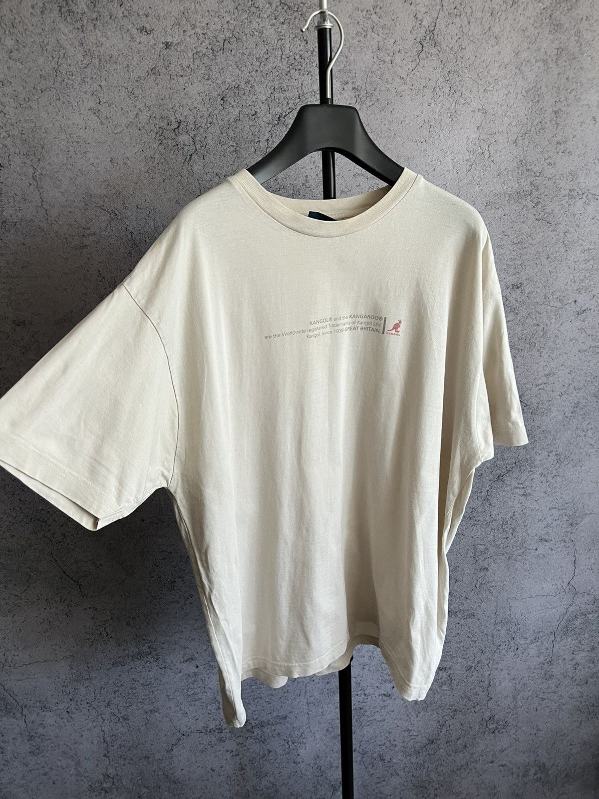 Kangol Crazy Y2K 2000s Kangol T-Shirt Vintage Tee Size US L / EU 52-54 / 3 - 5 Thumbnail