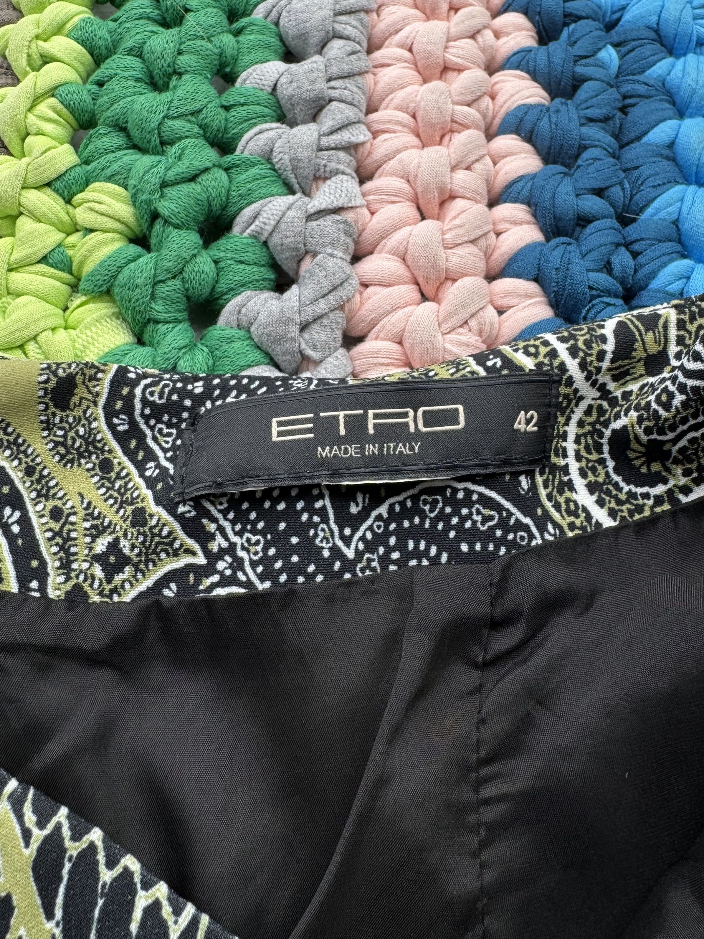 Etro Etro Printed Midi Skirt (V238)(D10) Size 28" / US 6 / IT 42 - 4 Thumbnail