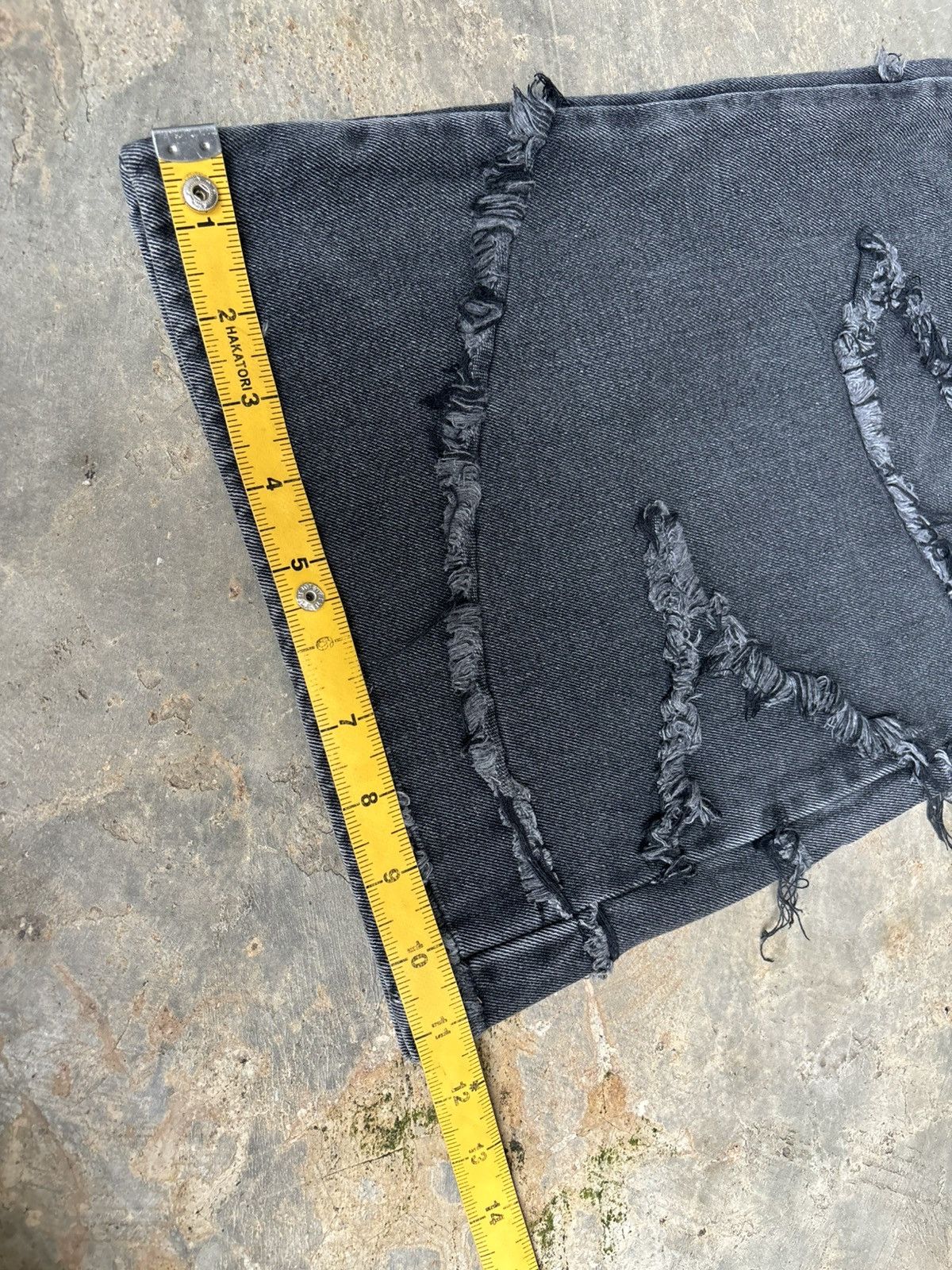 If Six Was Nine Y2k Bootcut Leey Distressed Ifsixwasnine Lgb Style Jeans Size US 29 - 12 Thumbnail
