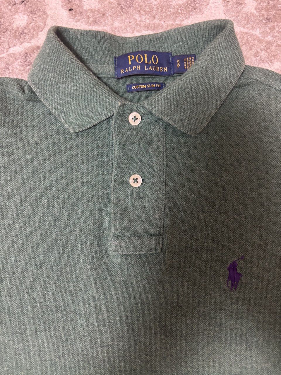 Polo Ralph Lauren Polo Ralph Lauren Stylish Men's green polo shirt Size US S / EU 44-46 / 1 - 6 Thumbnail
