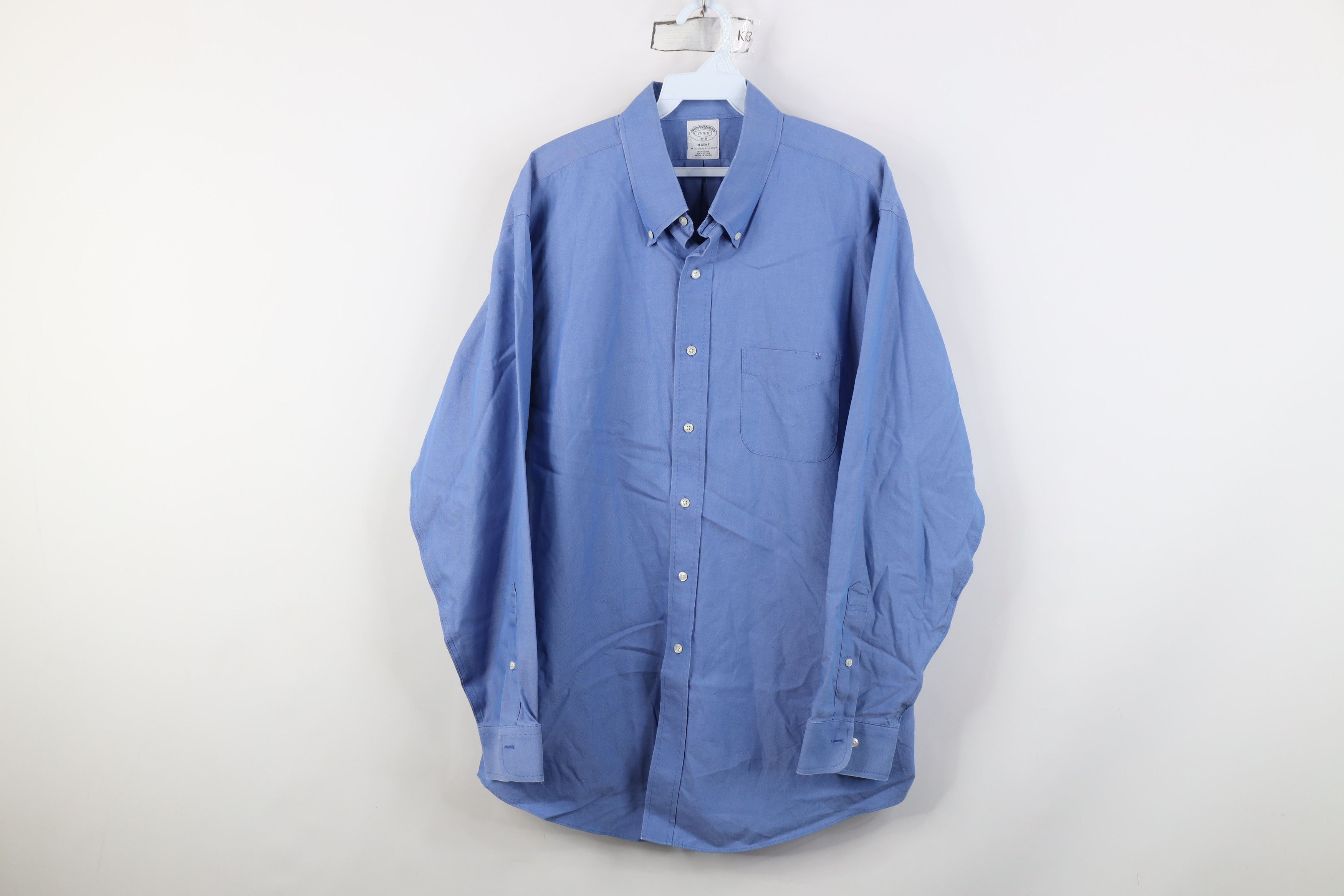 Brooks Brothers Vintage 90s Brooks Brothers Cotton Button Down Shirt OCBD Size US M / EU 48-50 / 2 - 1 Thumbnail