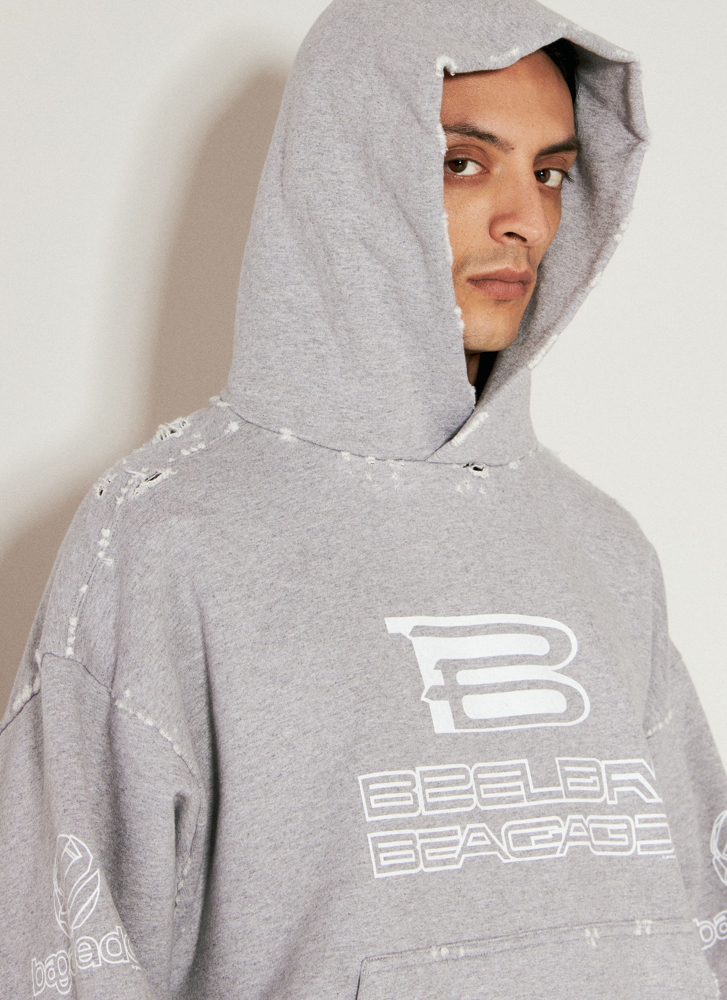 o1tr1nto0725 Medium Fit Hoodie in Heather Grey