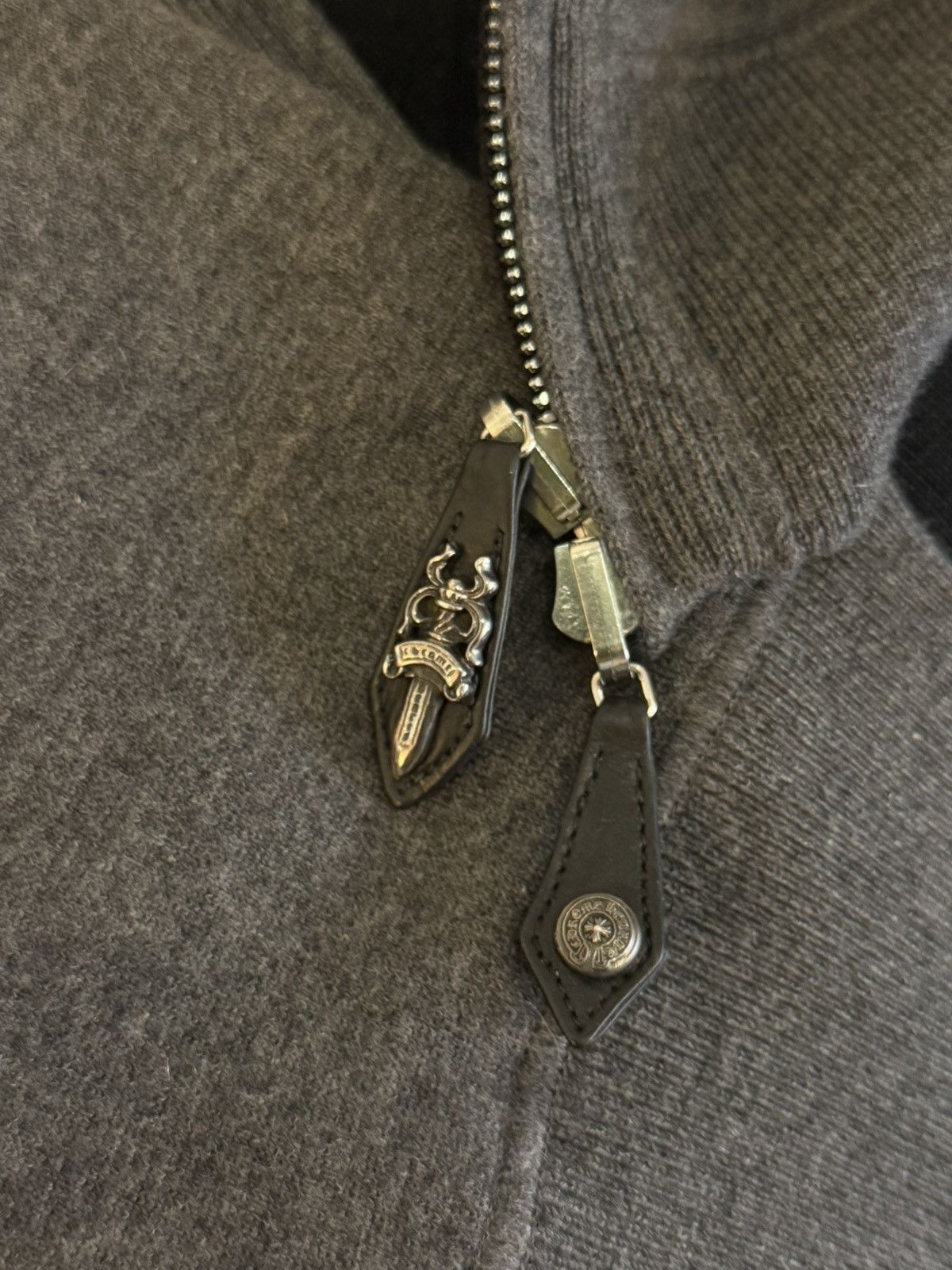 Chrome Hearts 1 of 1 HERMES x CHROME HEARTS CASHMERE JACKET HOODIE Size US XXL / EU 58 / 5 - 6 Thumbnail