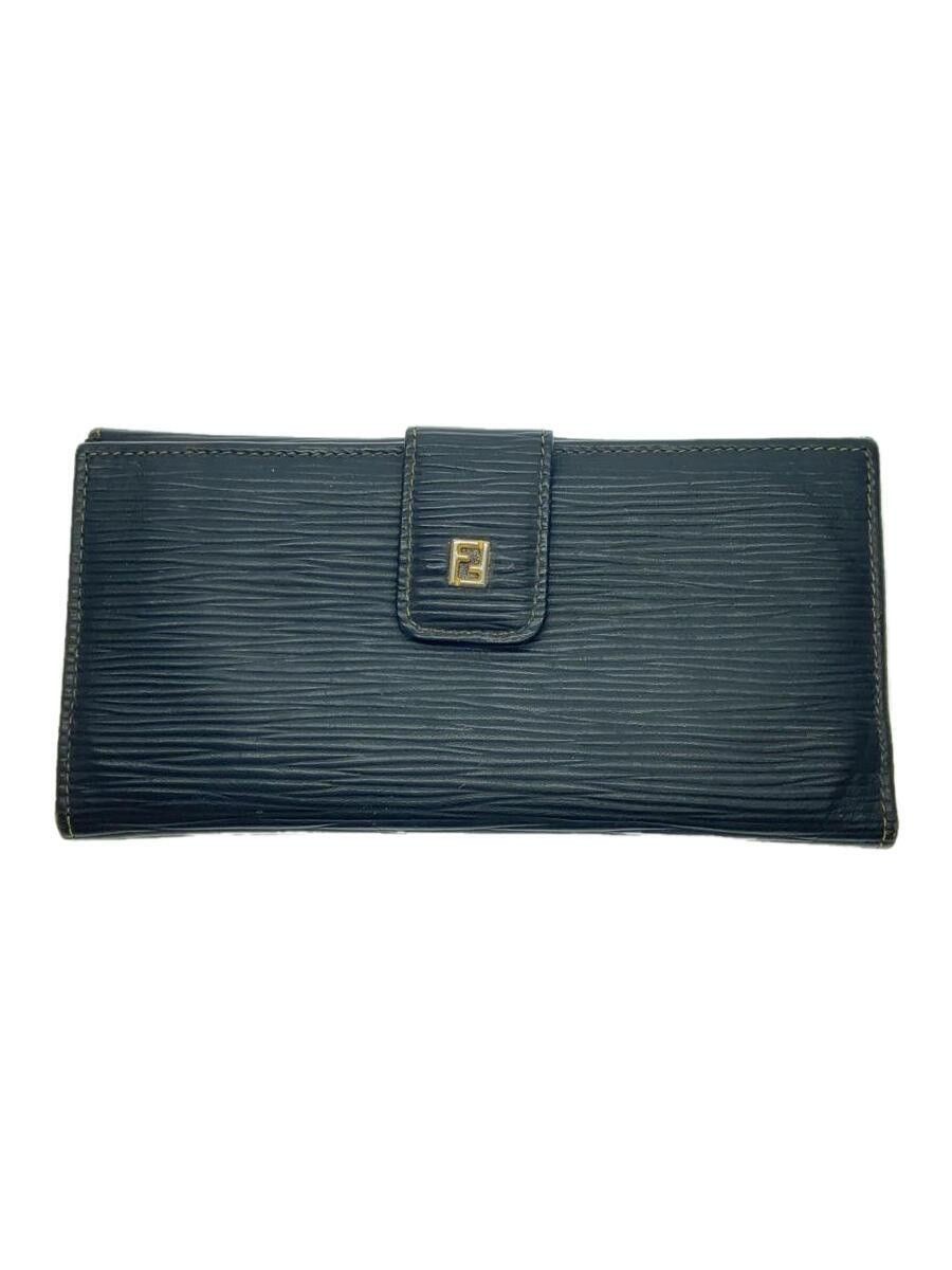 Fendi Fendi Leather Long Wallet Black Size ONE SIZE - 1 Thumbnail