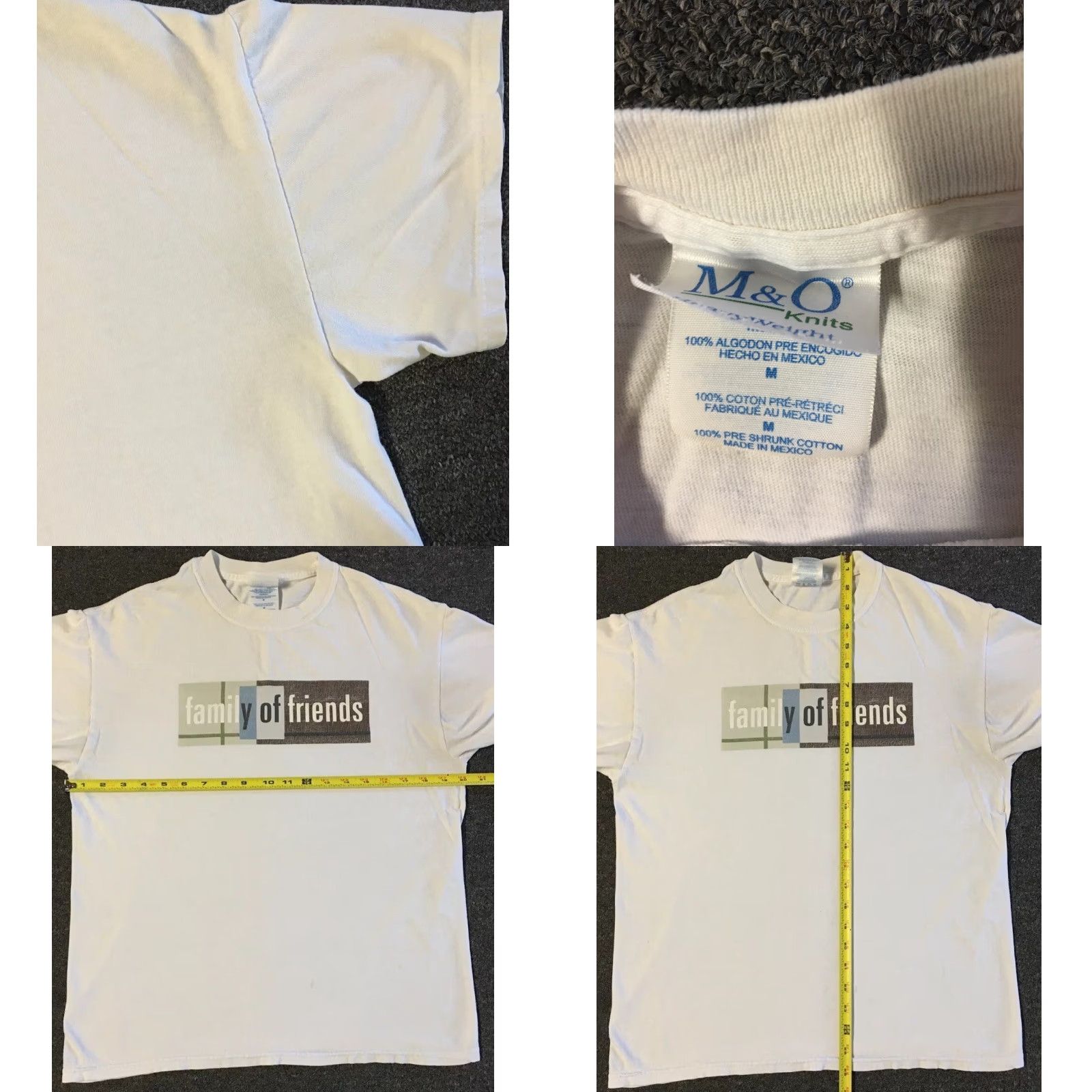 Vintage VINTAGE Foreigner Shirt Men S White Crew Neck Short Sleeve Graphic Tee 80s 90s Rock Concert Band Grunge Peter Frampton Family Of Friends Faded Size US S / EU 44-46 / 1 - 10 Thumbnail